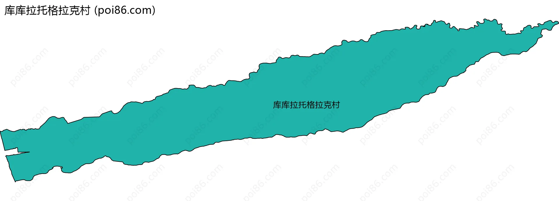 库库拉托格拉克村边界地图
