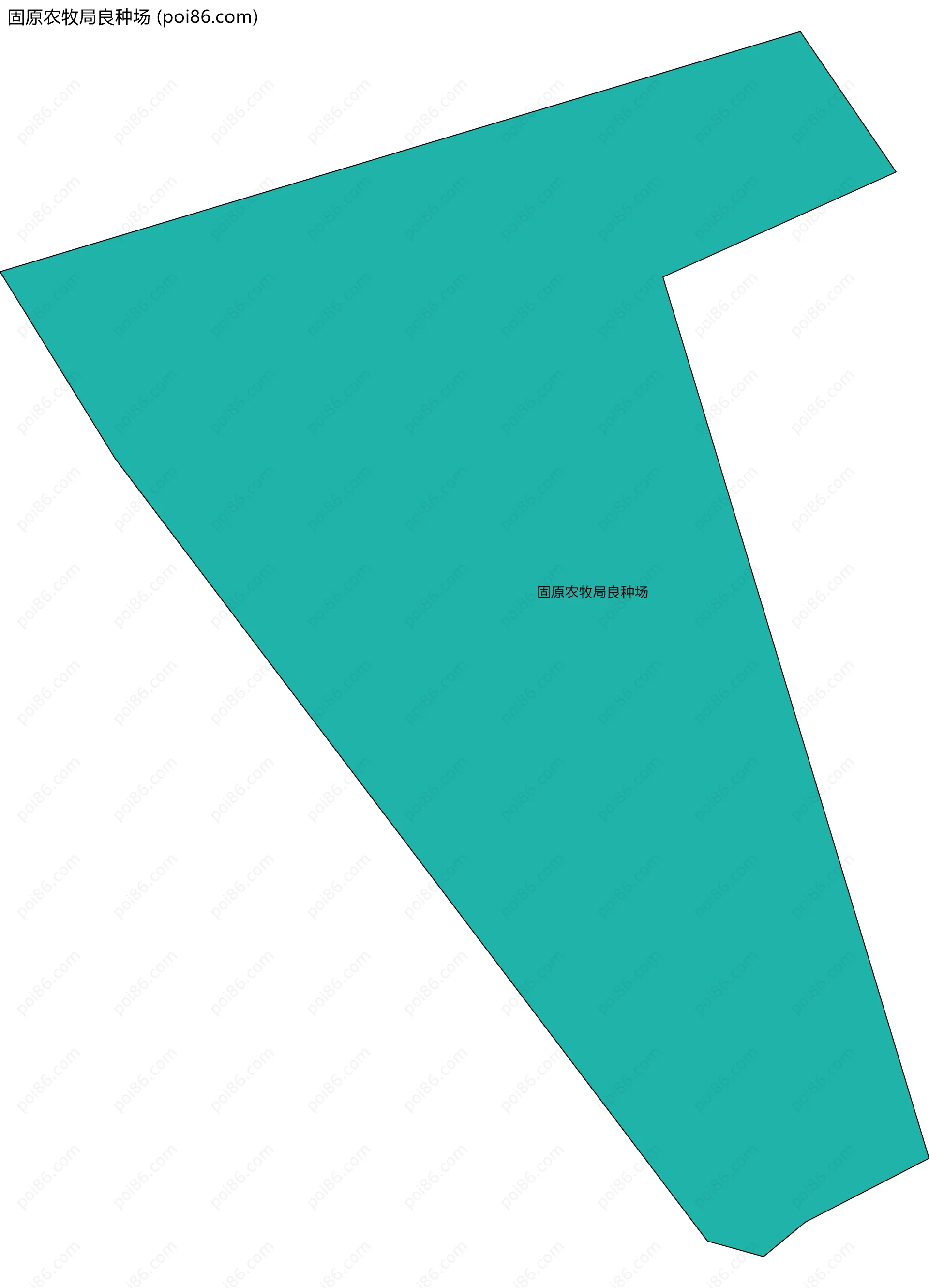 固原农牧局良种场边界地图