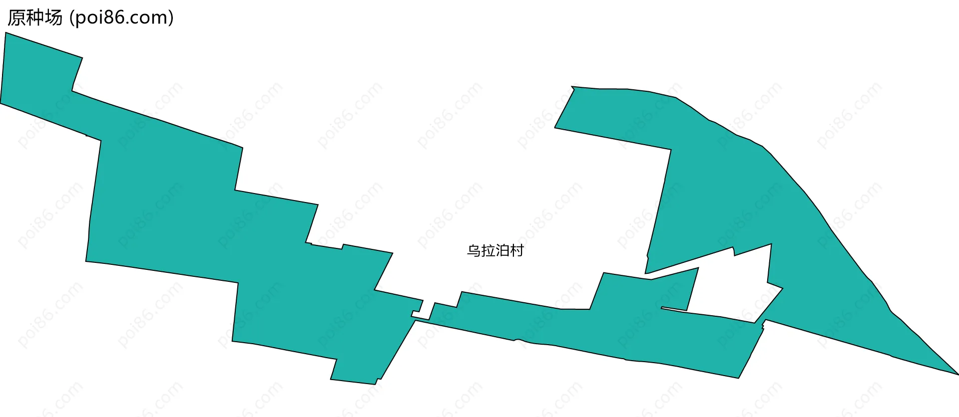 原种场边界地图(五级行政区划)