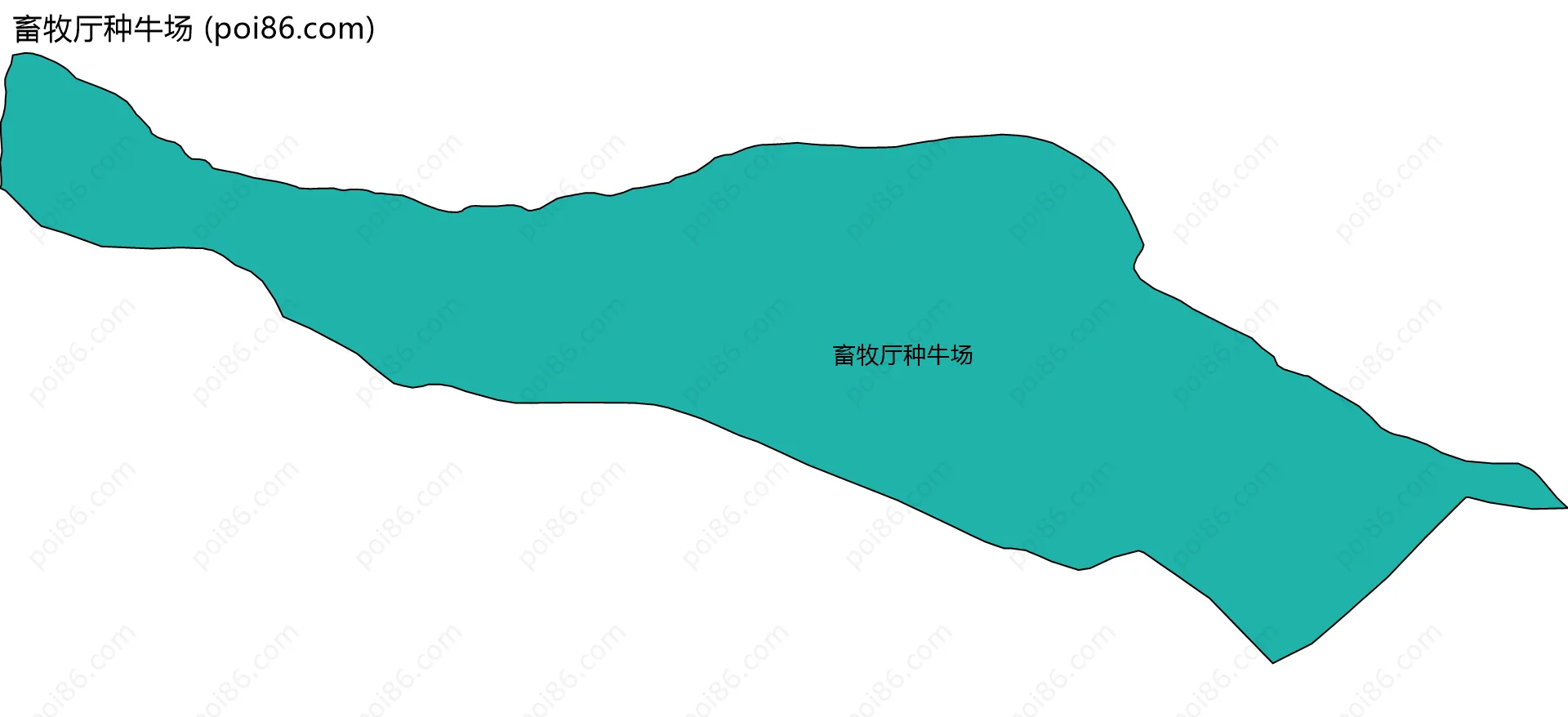 畜牧厅种牛场边界地图