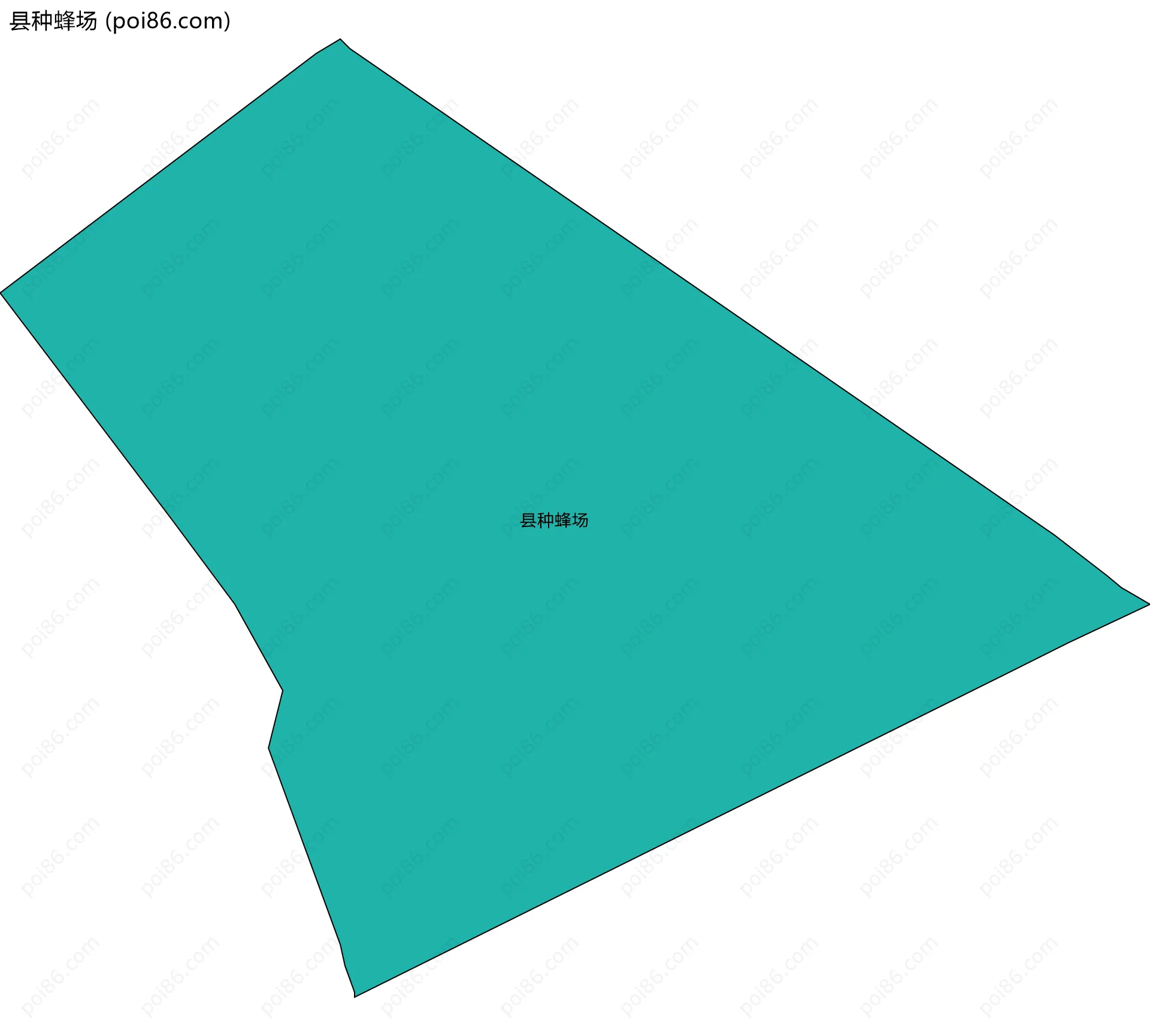 县种蜂场边界地图