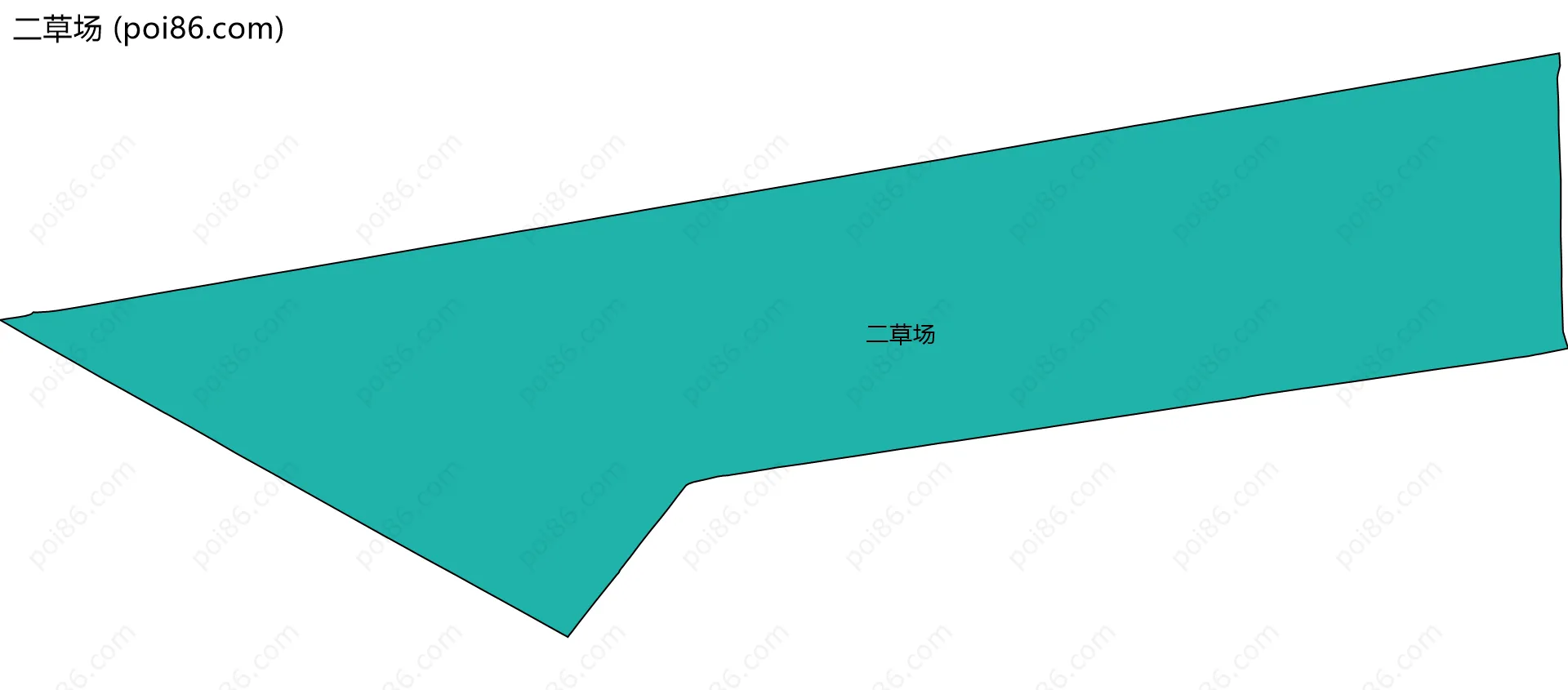 二草场边界地图