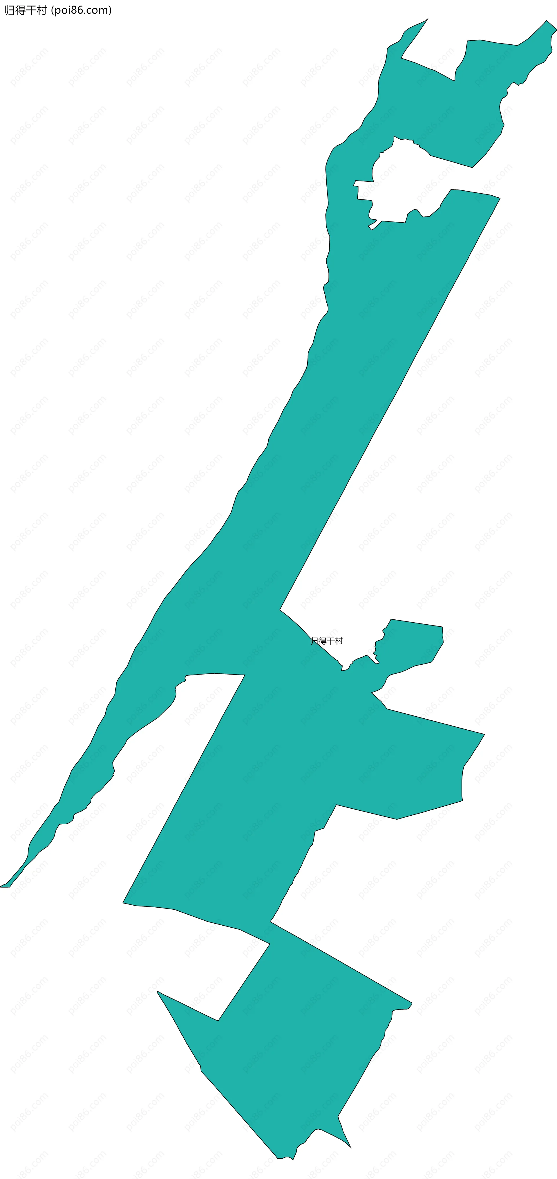 归得干村边界地图