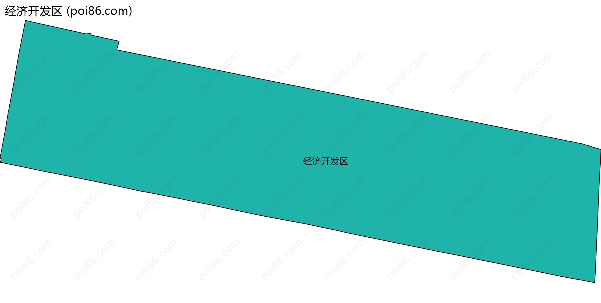 经济开发区边界地图