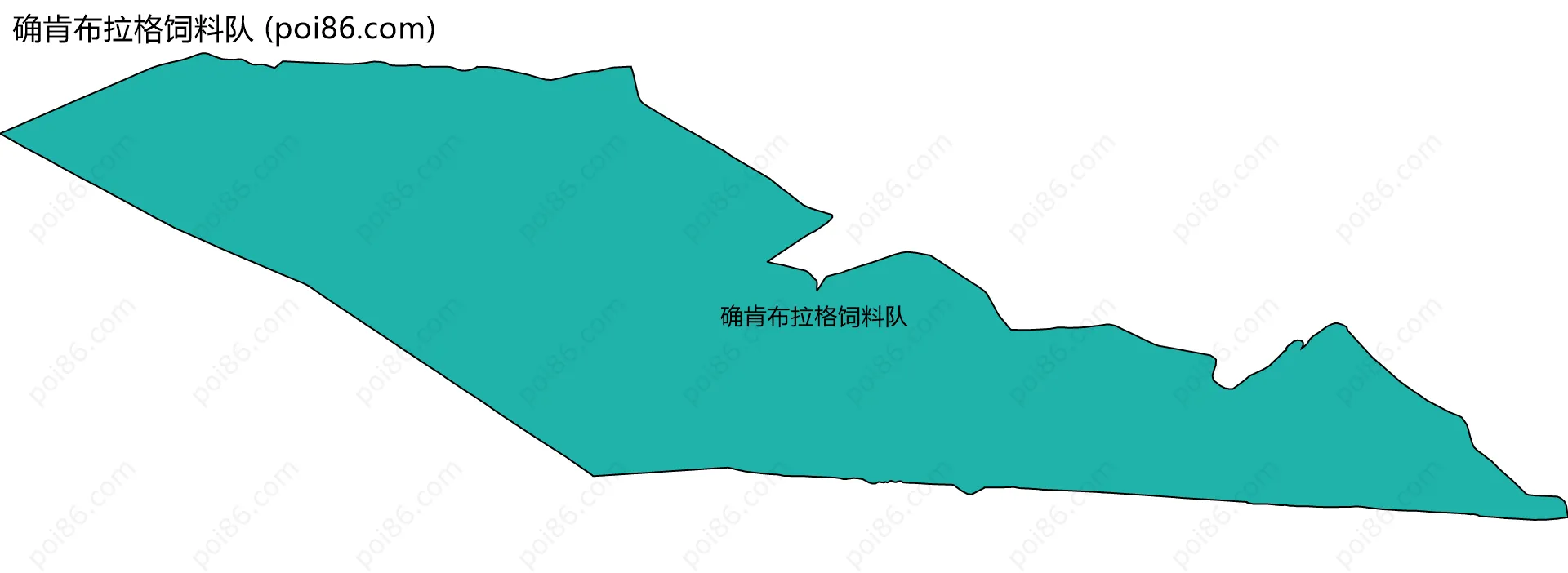 确肯布拉格饲料队边界地图