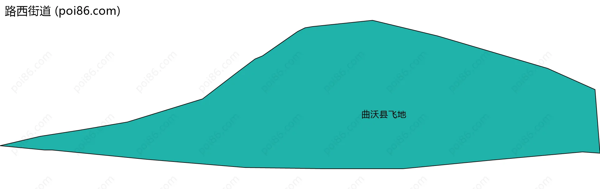 路西街道边界地图(五级行政区划)