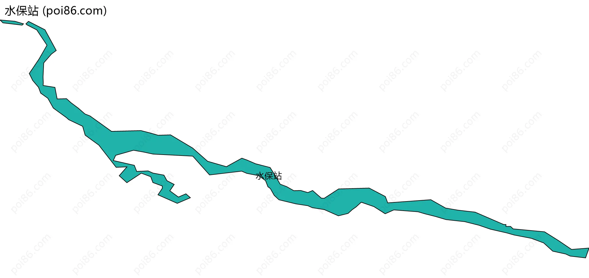 水保站边界地图