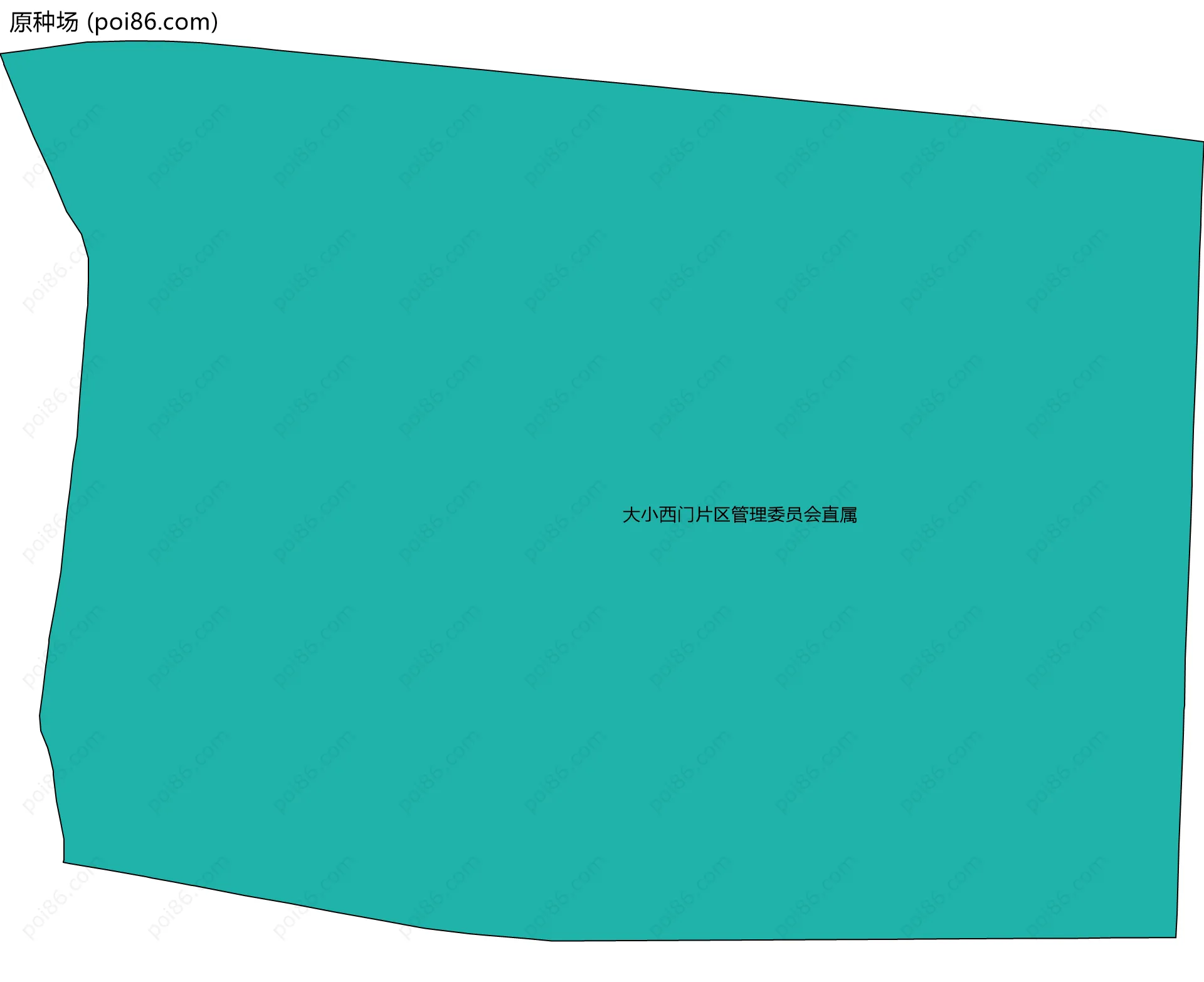 原种场边界地图(五级行政区划)