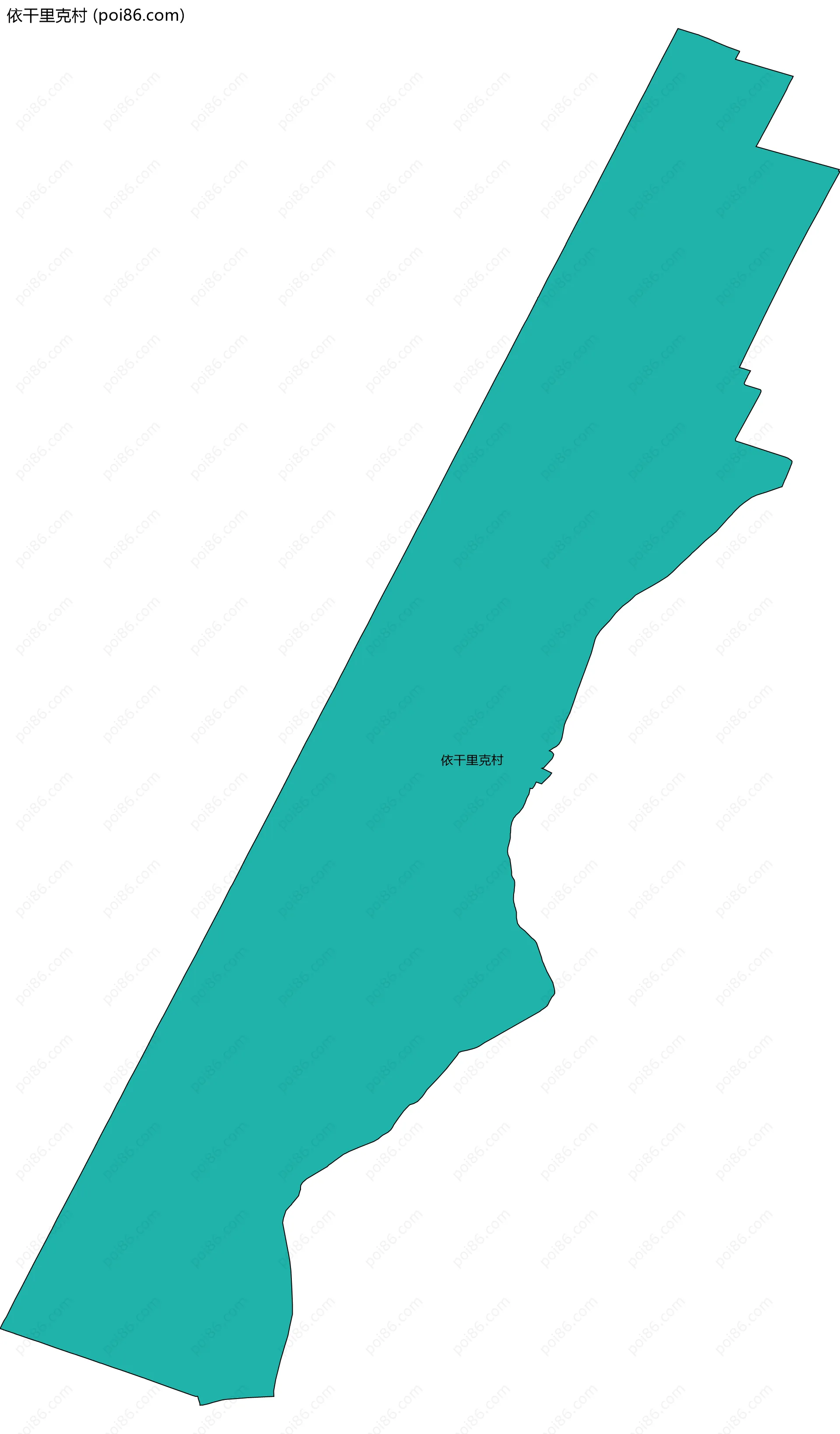 依干里克村边界地图