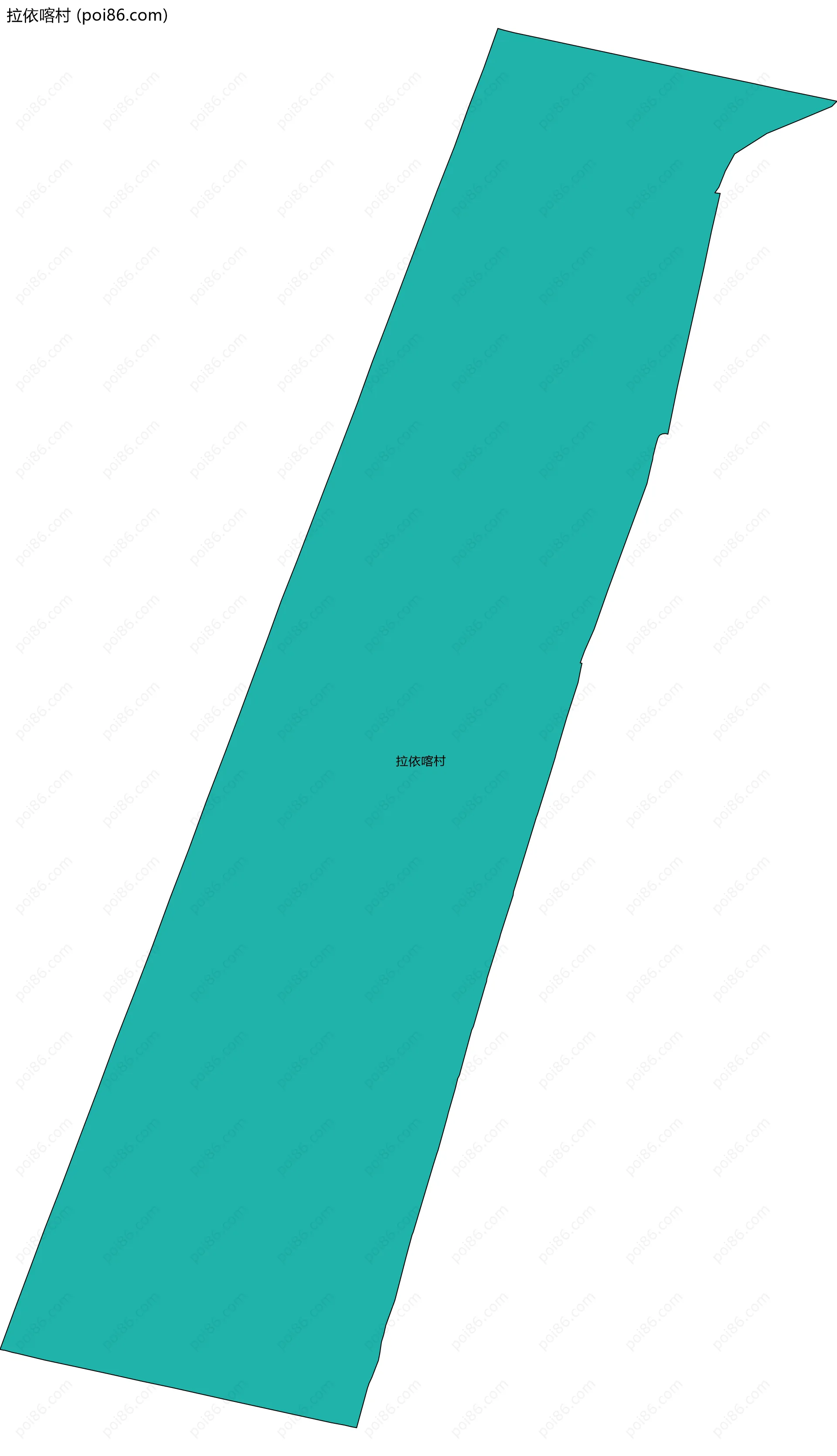 拉依喀村边界地图