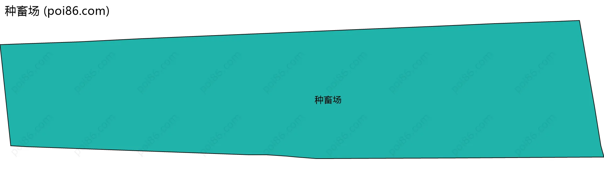 种畜场边界地图