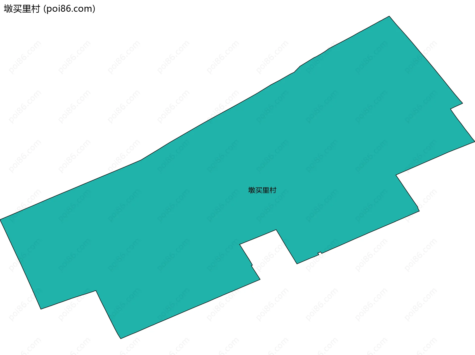 墩买里村边界地图