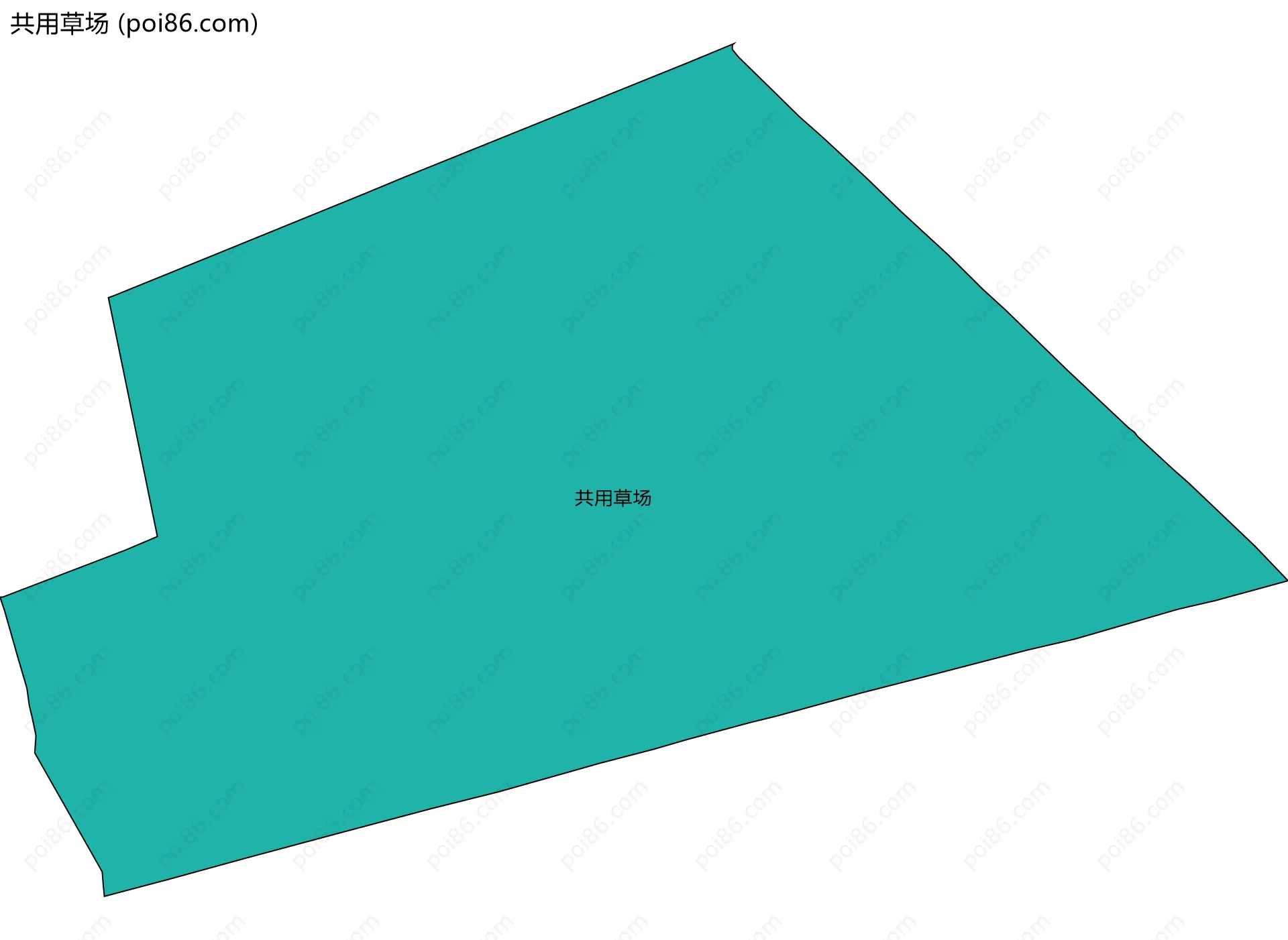 共用草场边界地图