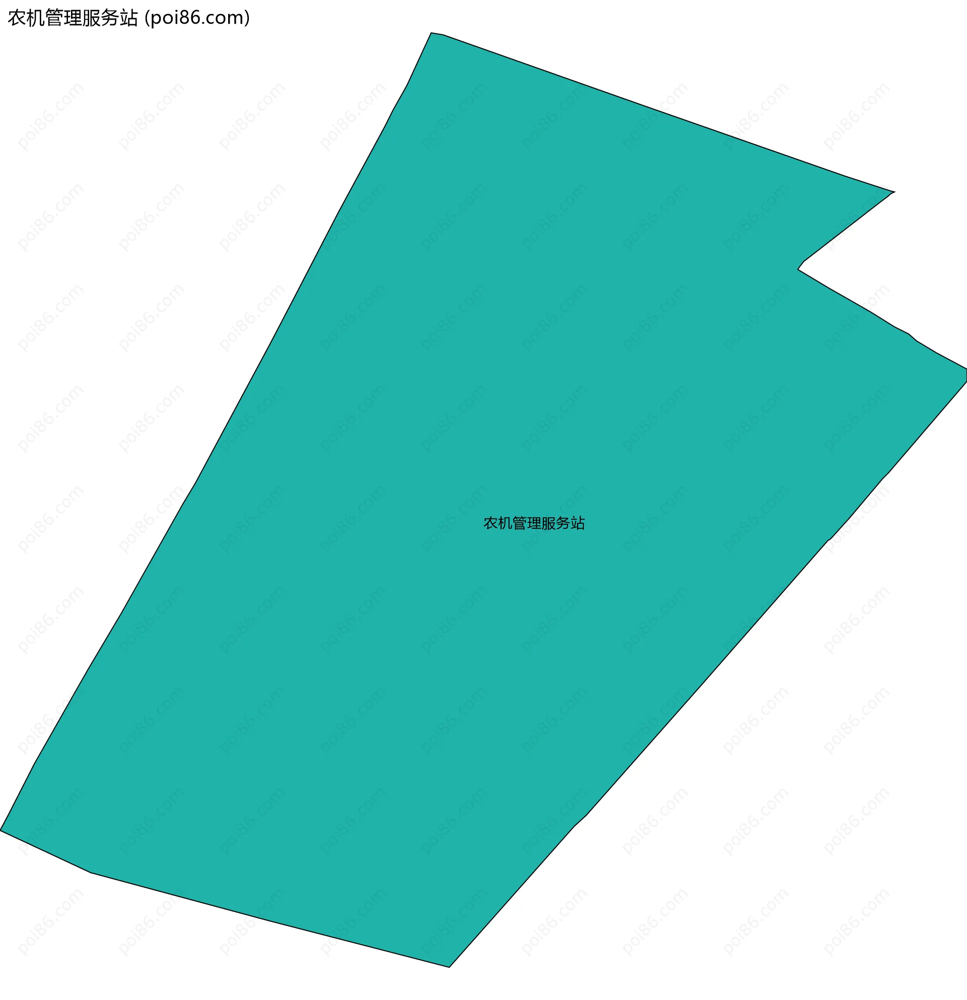 农机管理服务站边界地图