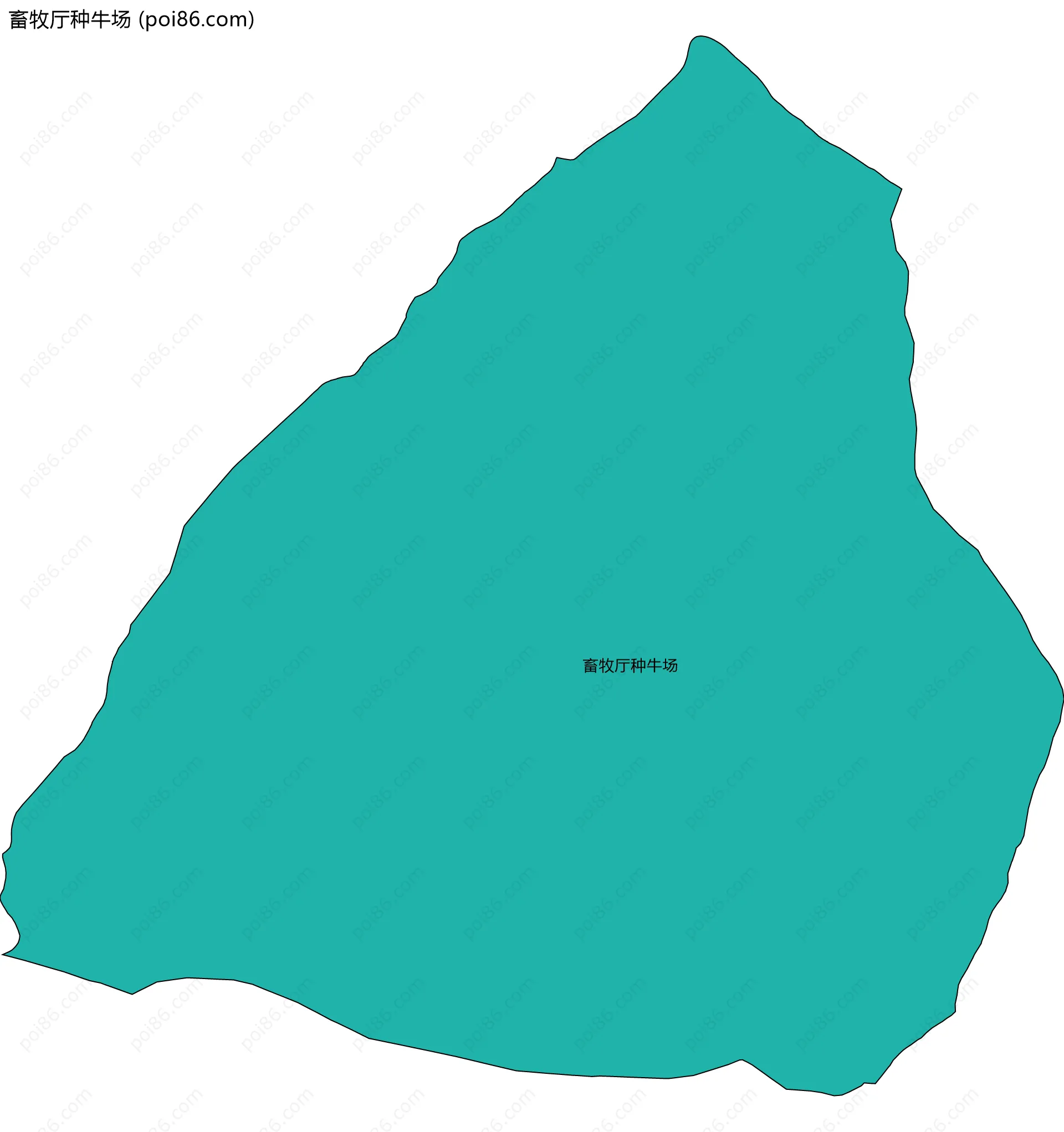 畜牧厅种牛场边界地图