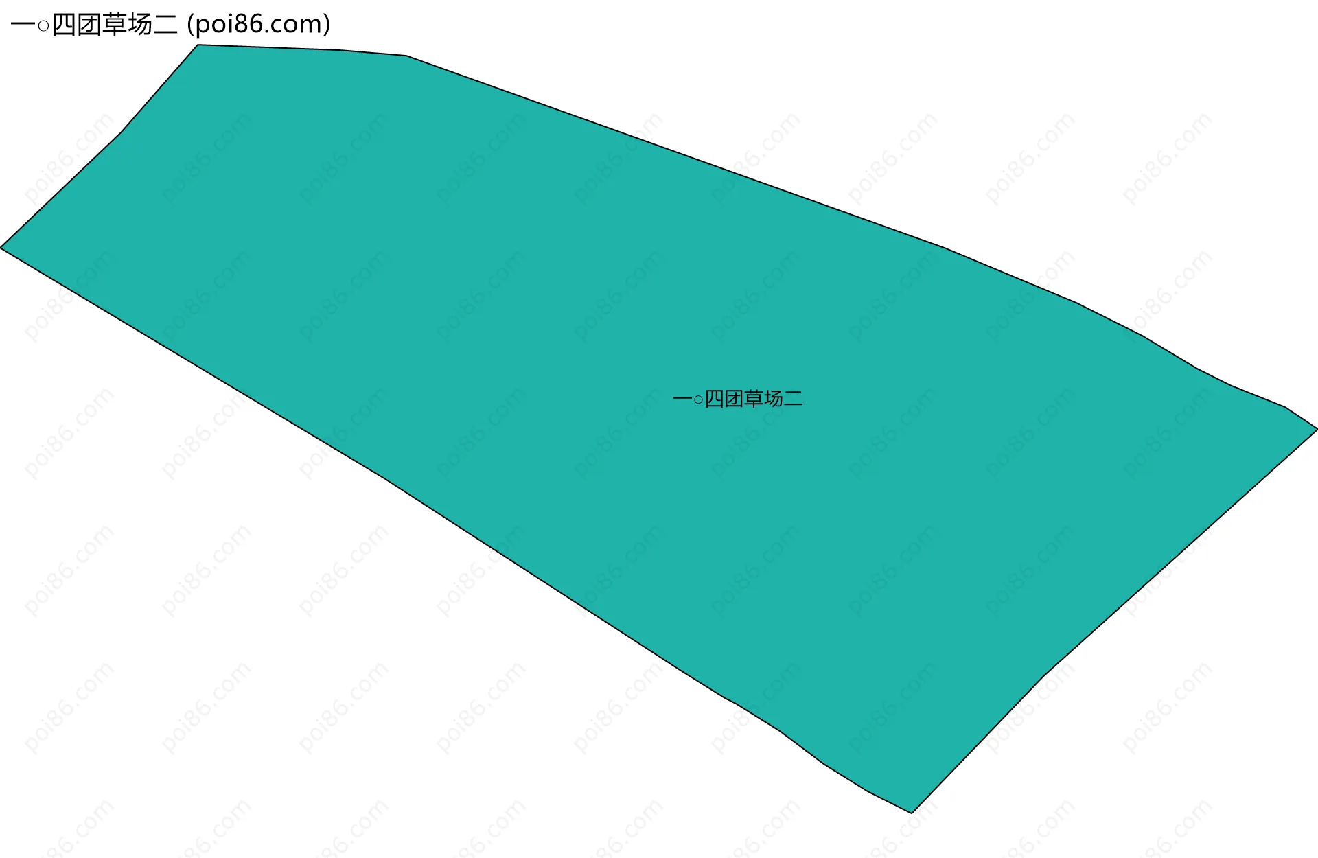 一○四团草场二边界地图