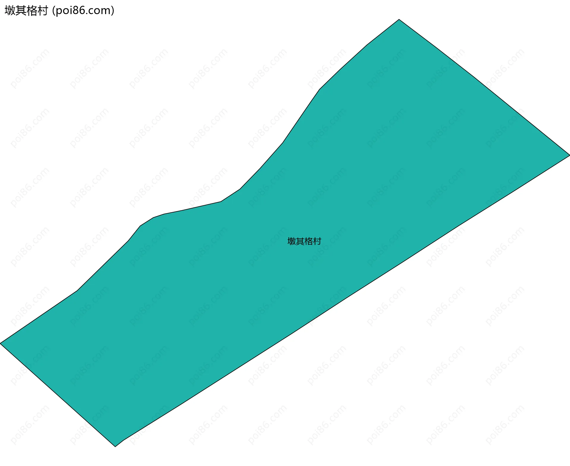 墩其格村边界地图