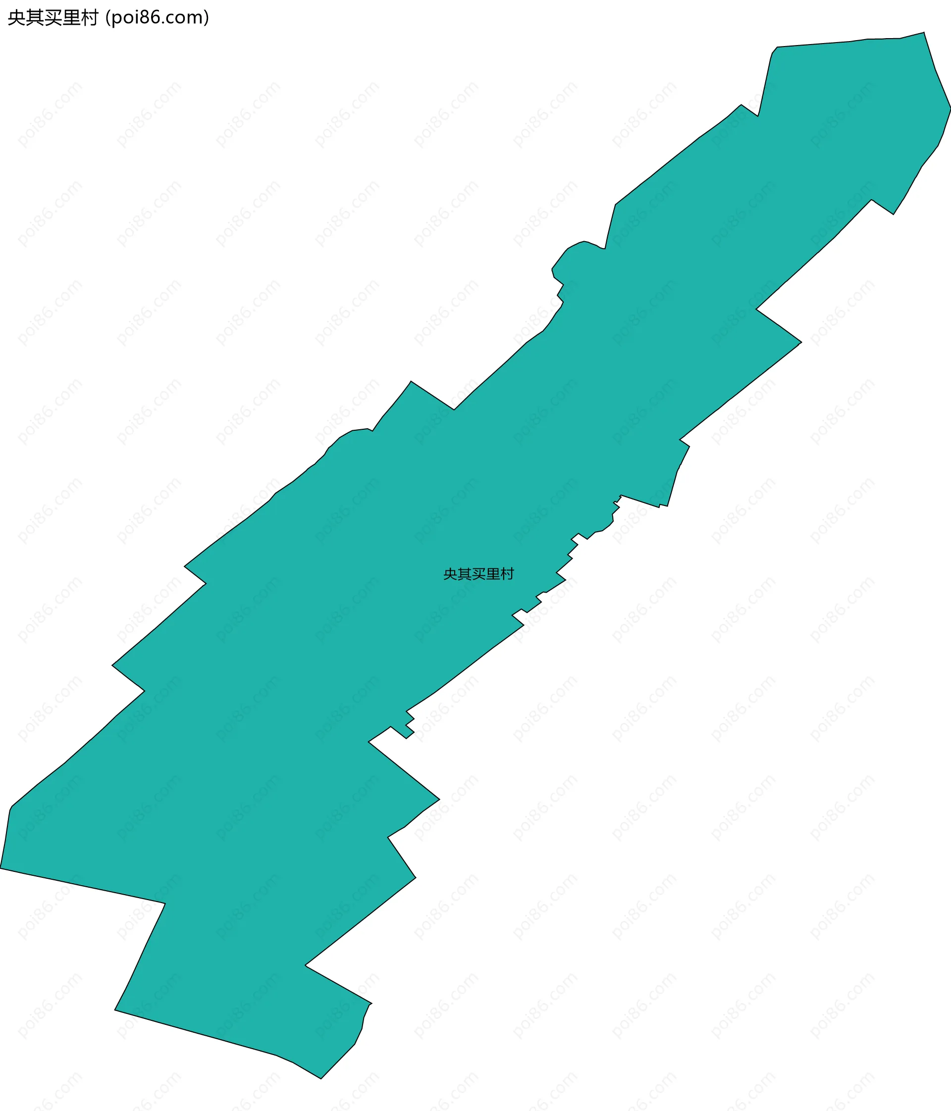 央其买里村边界地图