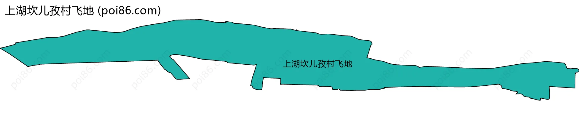 上湖坎儿孜村飞地边界地图