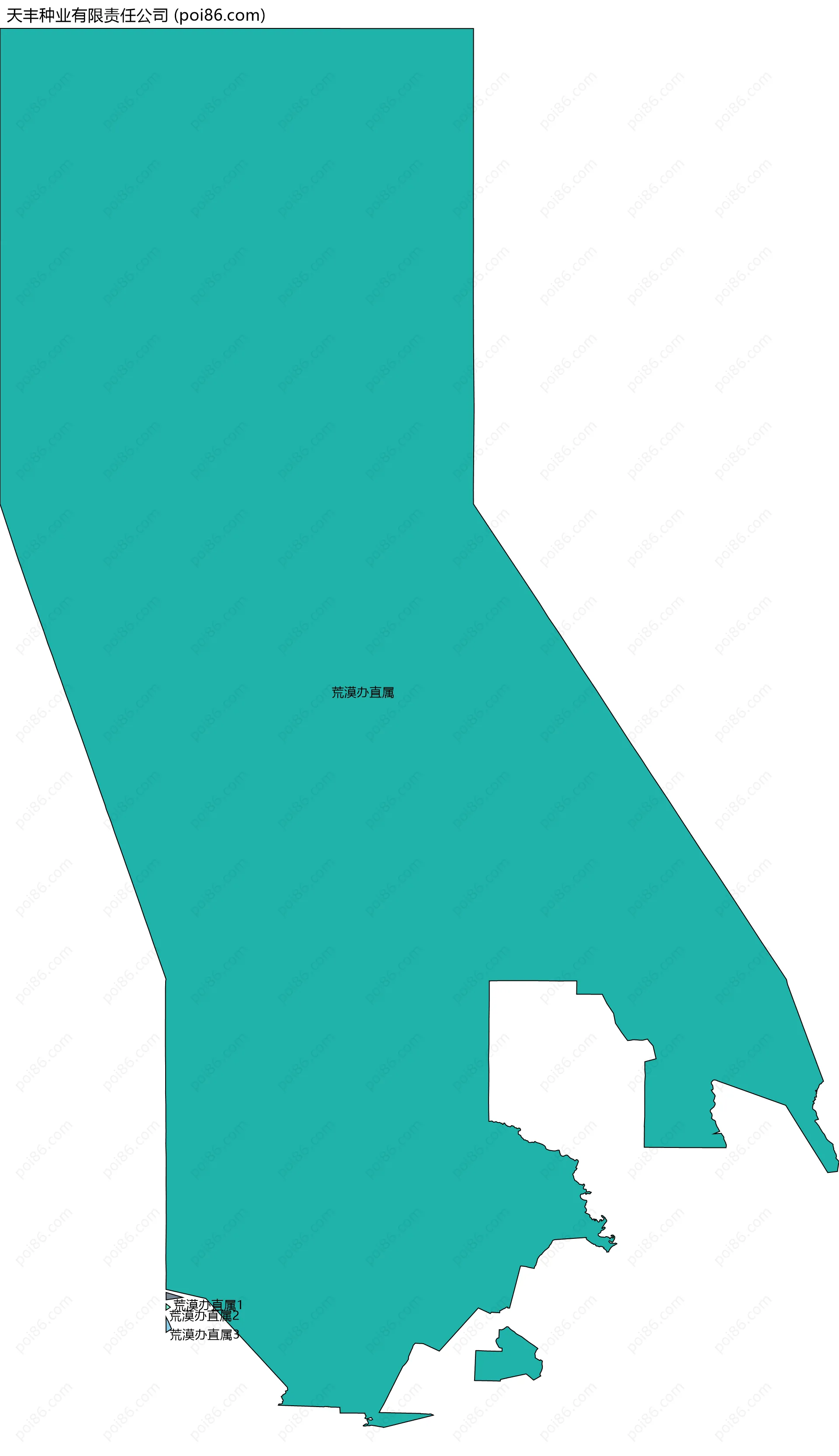 天丰种业有限责任公司边界地图(五级行政区划)