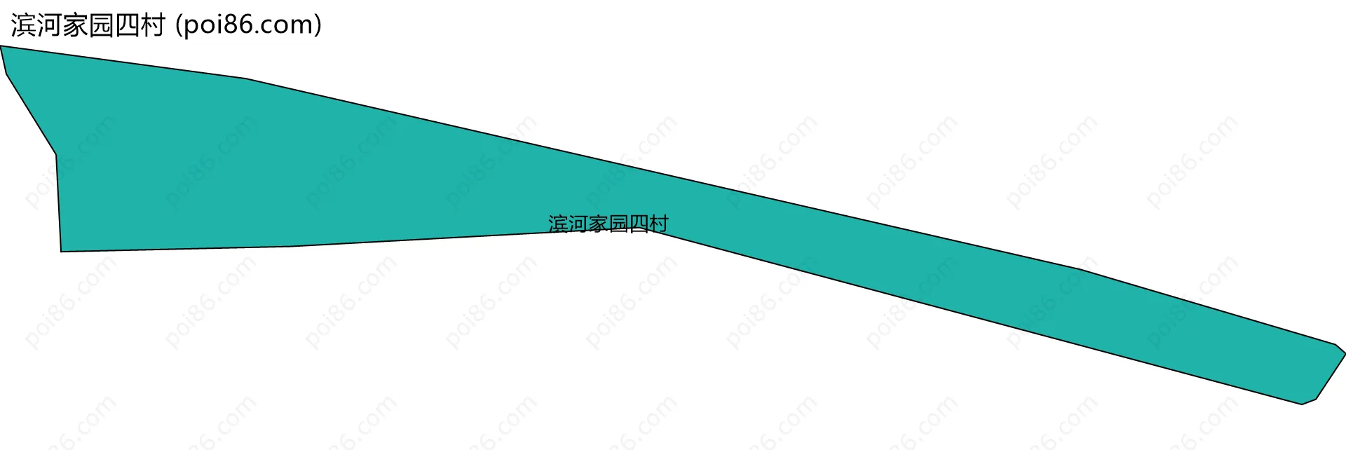 滨河家园四村边界地图