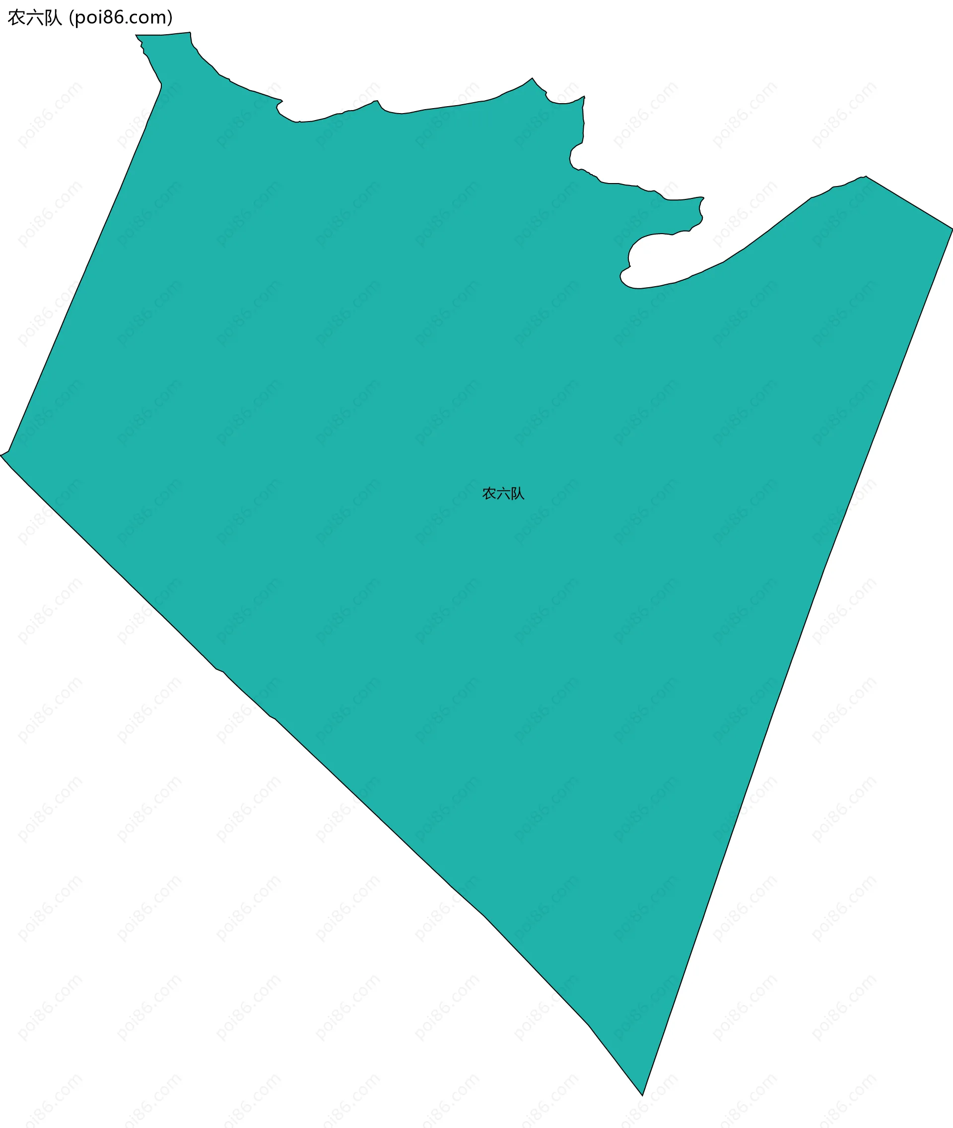 农六队边界地图