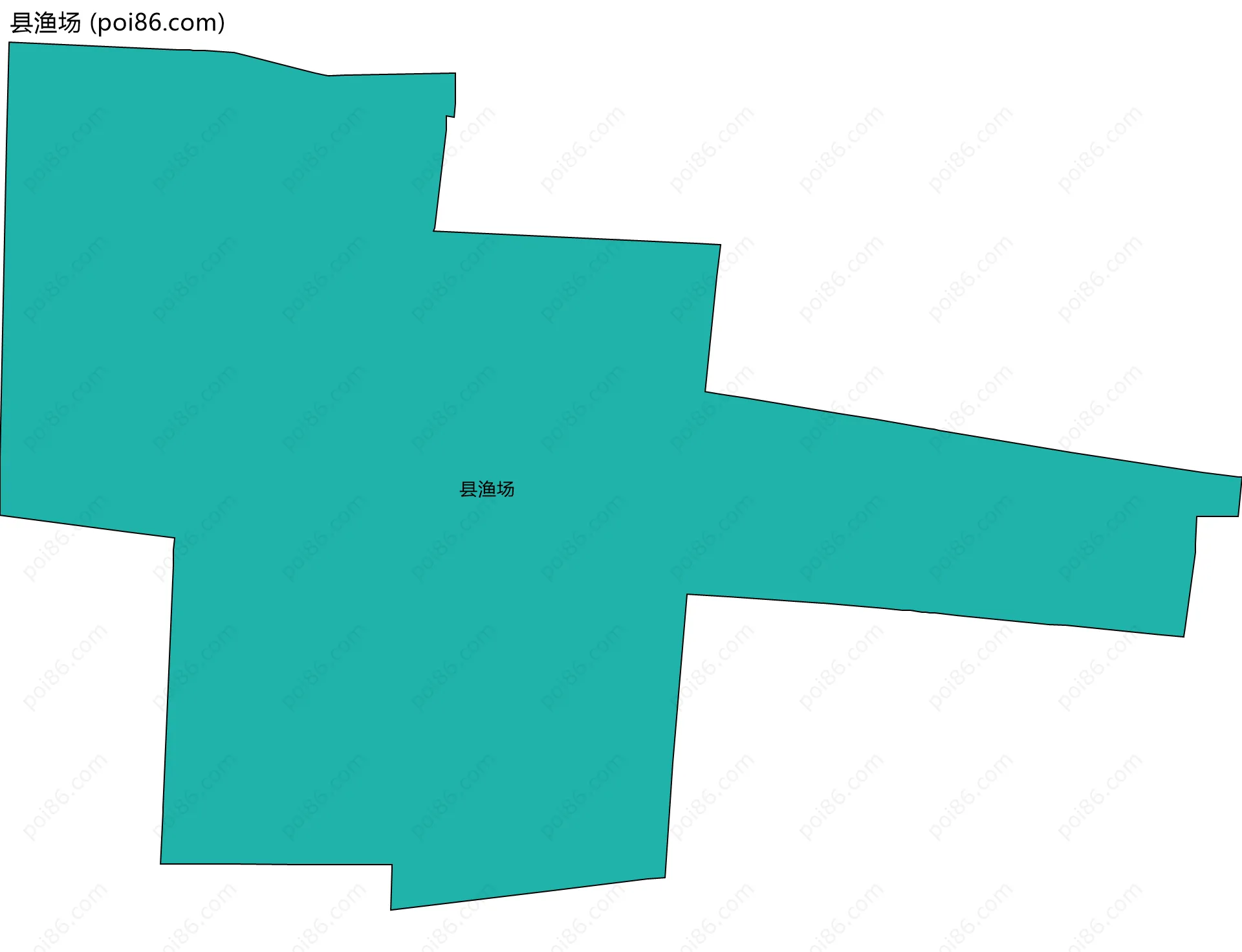 县渔场边界地图