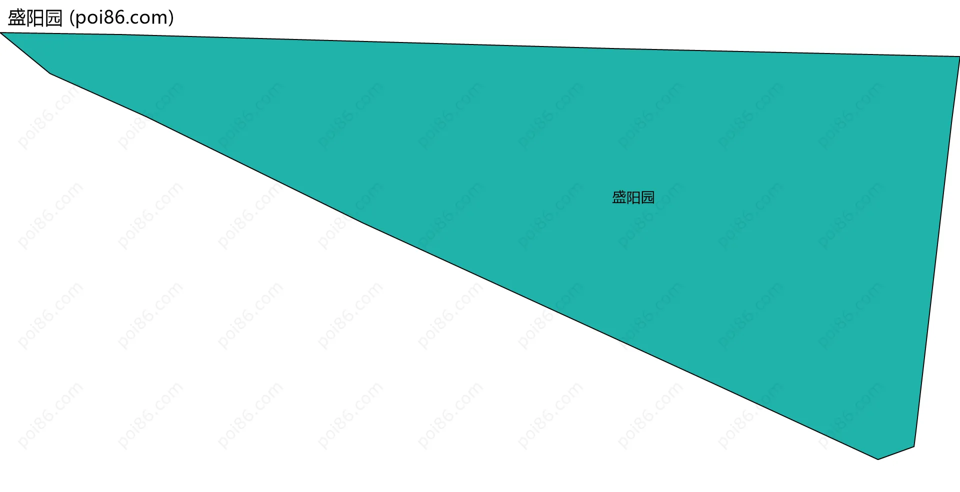 盛阳园边界地图