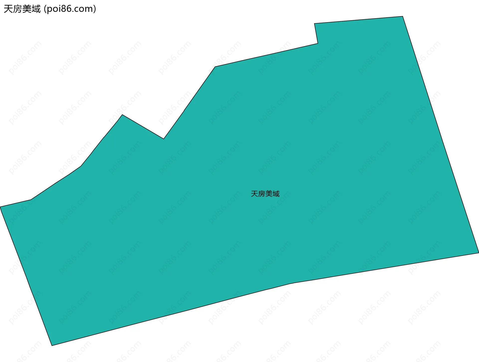 天房美域边界地图