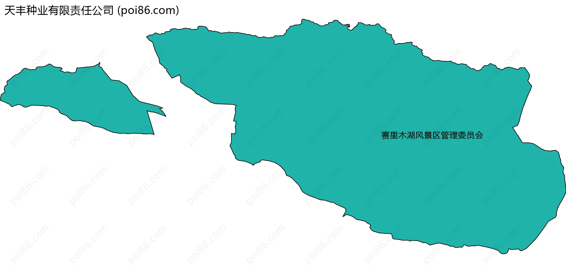 天丰种业有限责任公司边界地图(五级行政区划)