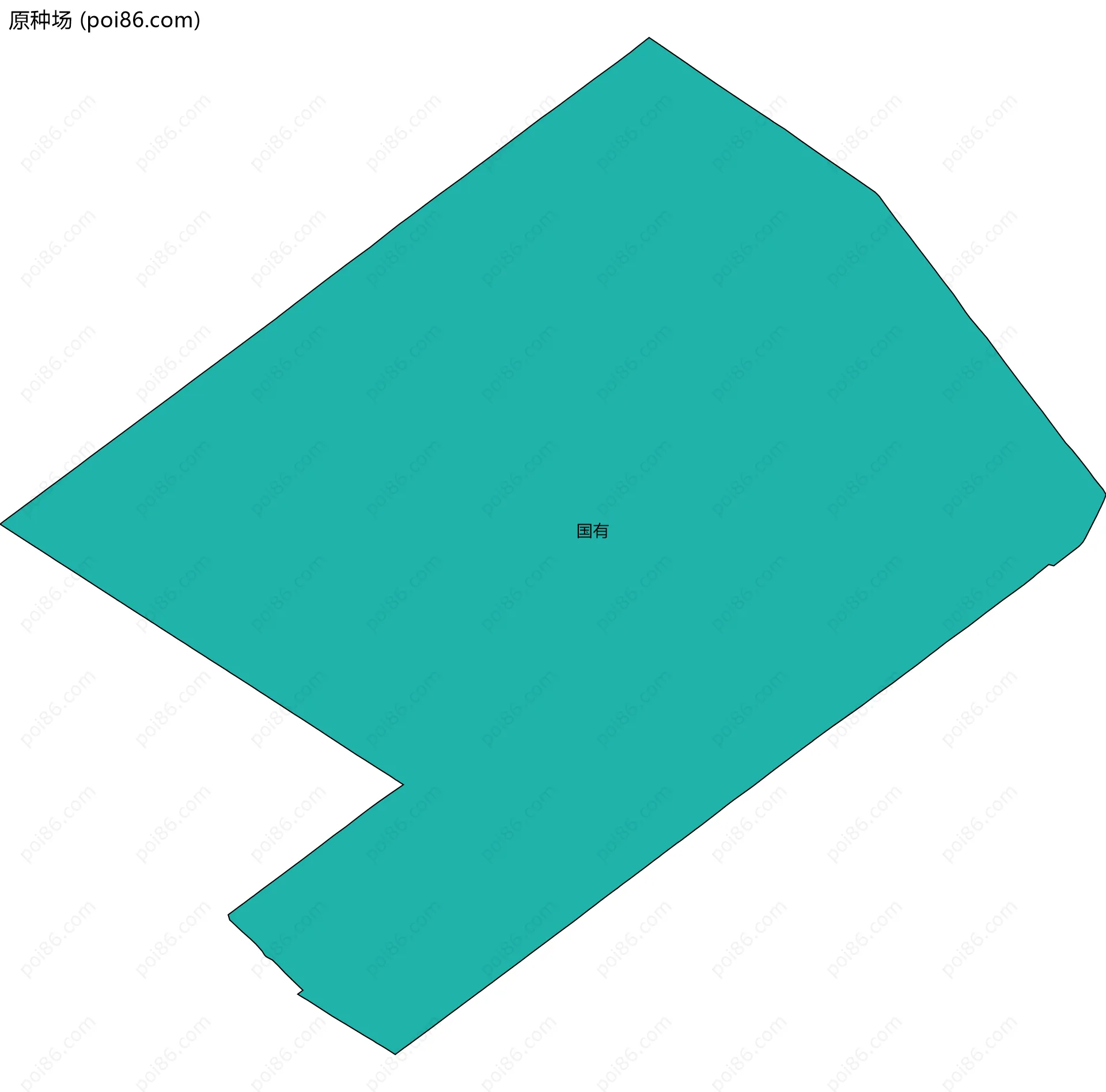 原种场边界地图(五级行政区划)