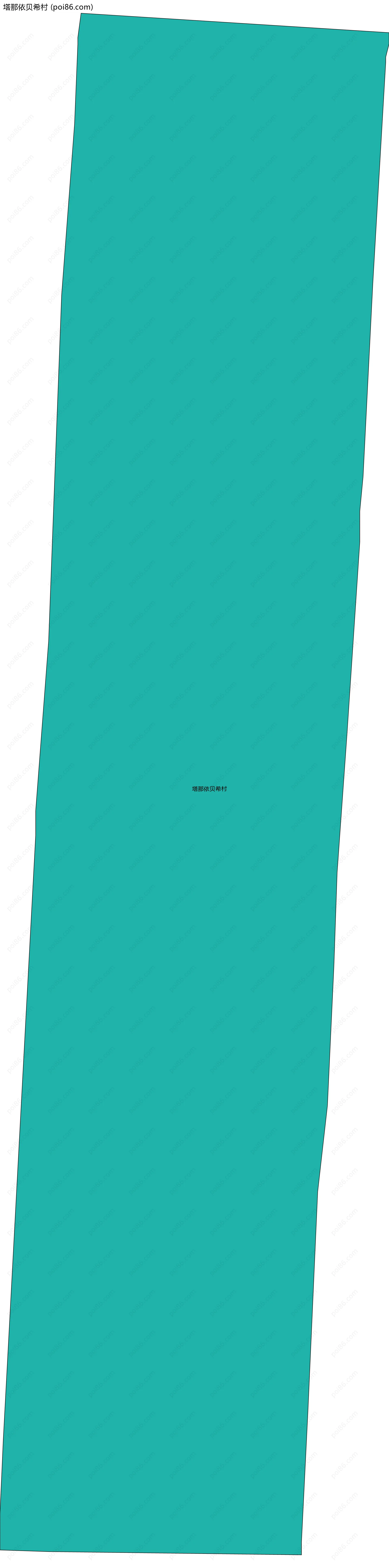 塔那依贝希村边界地图