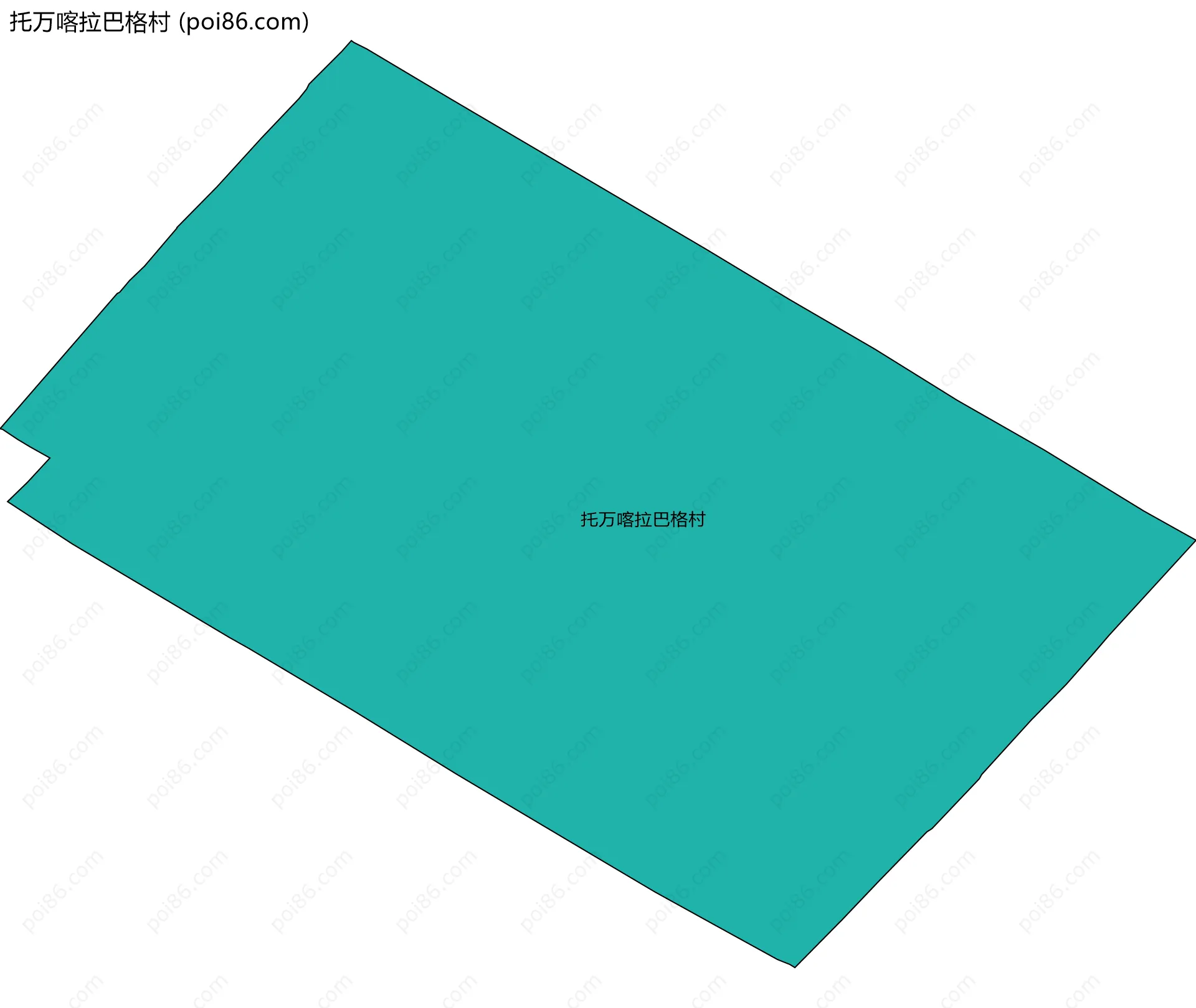 托万喀拉巴格村边界地图