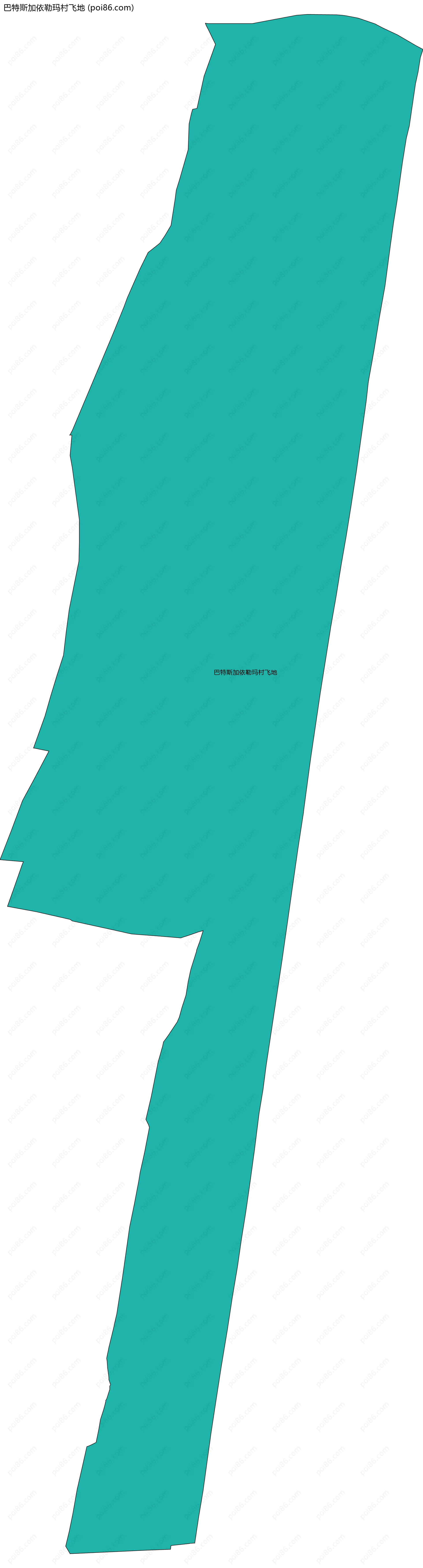 巴特斯加依勒玛村飞地边界地图