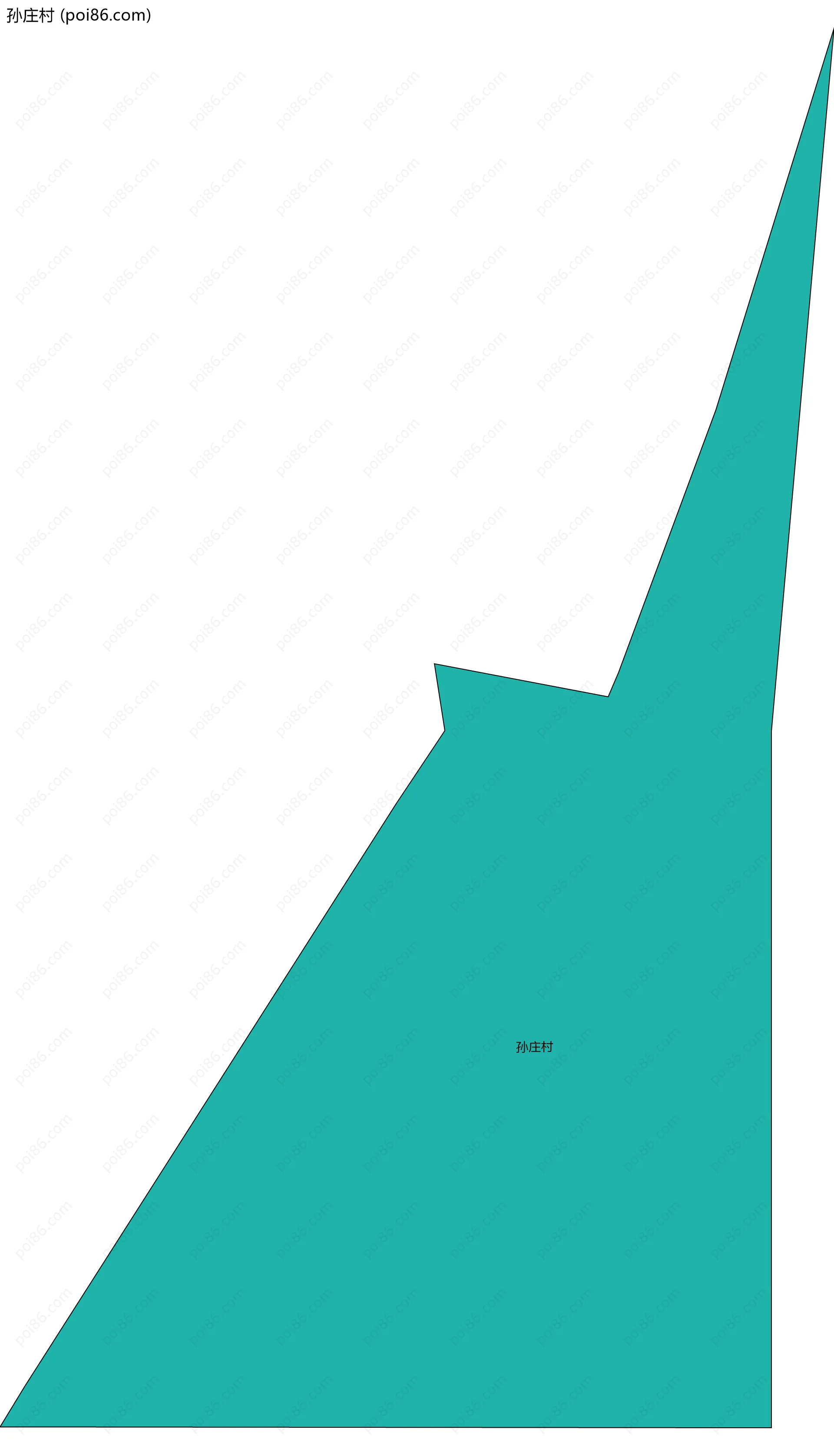 孙庄村边界地图