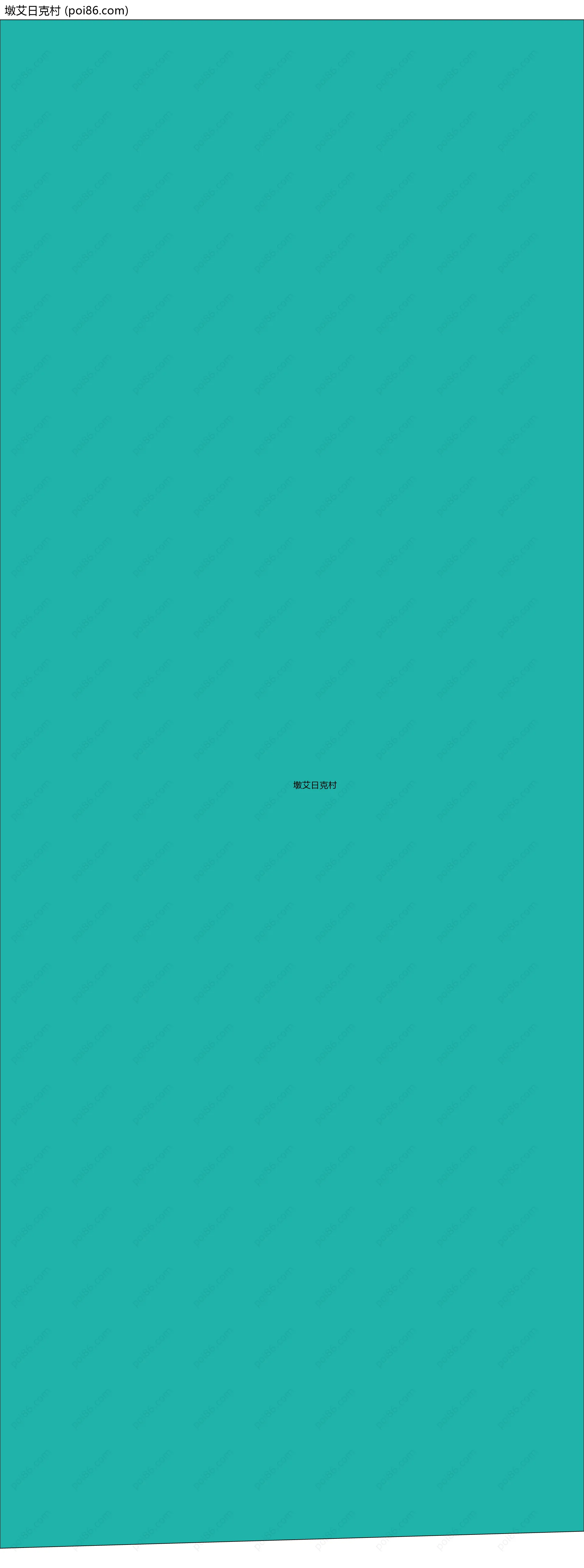 墩艾日克村边界地图