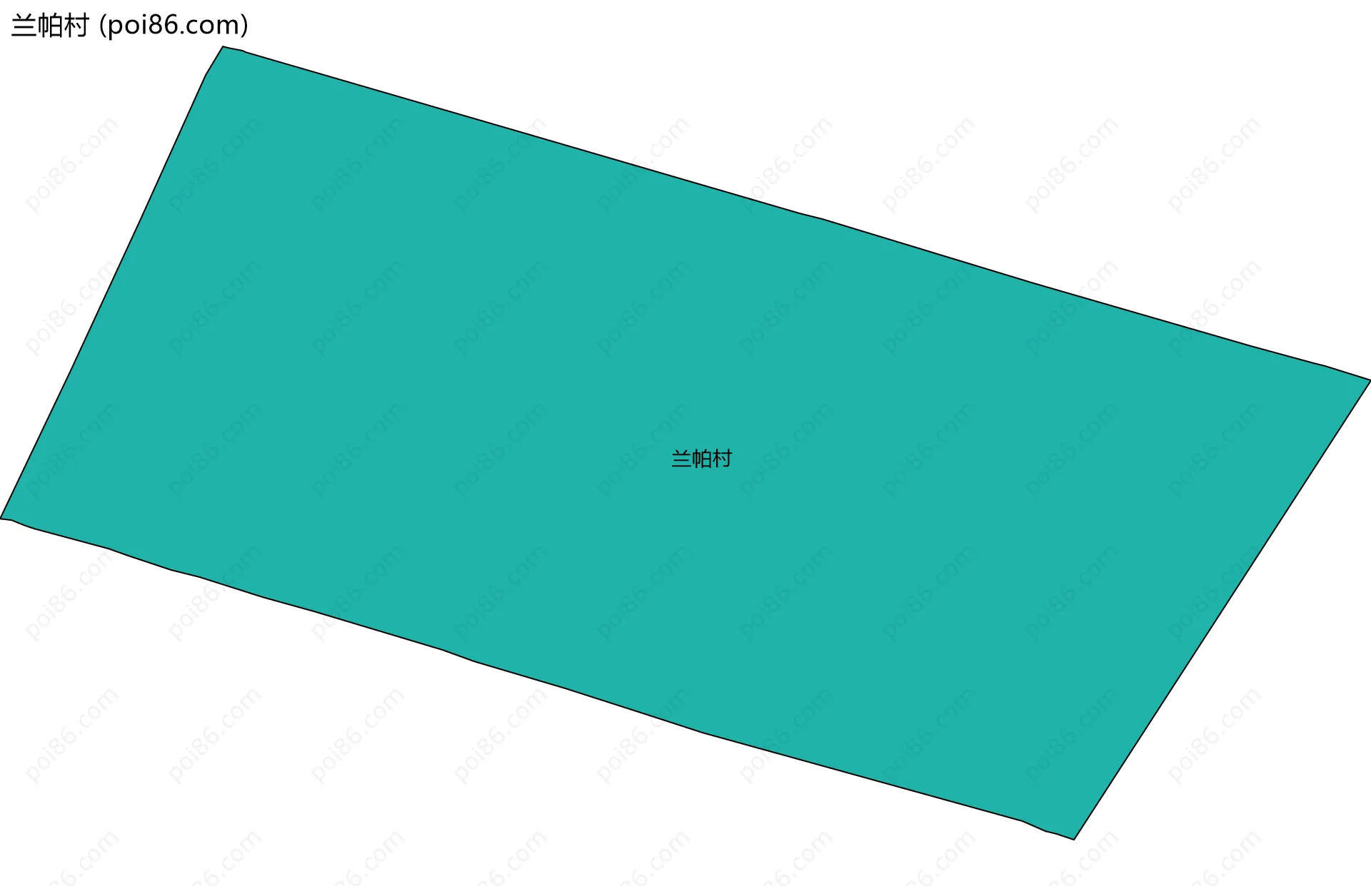 兰帕村边界地图
