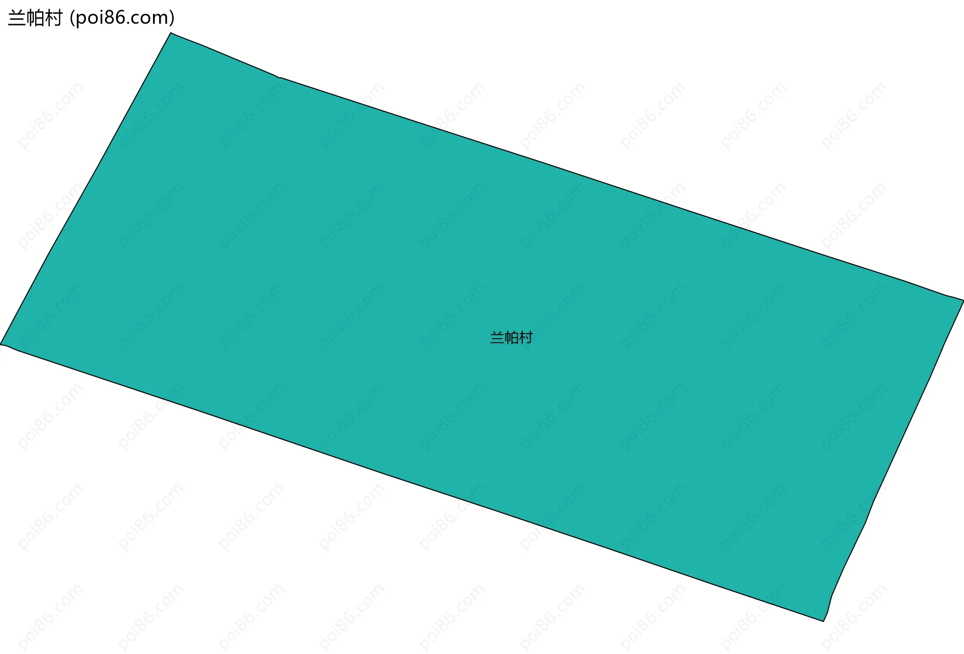 兰帕村边界地图