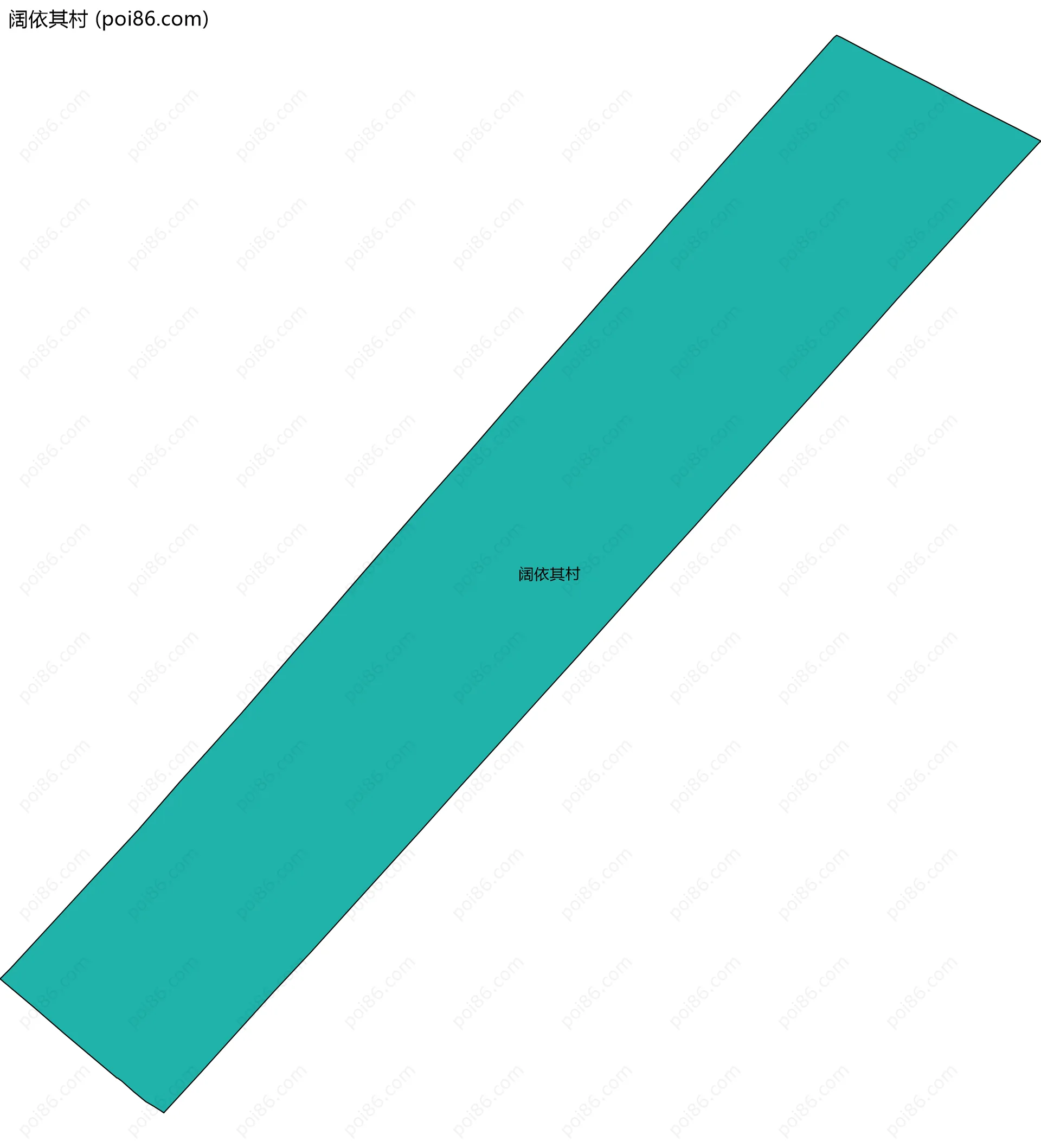 阔依其村边界地图