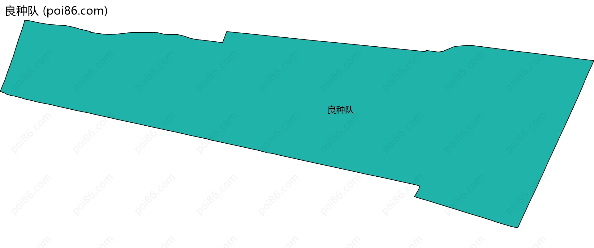 良种队边界地图