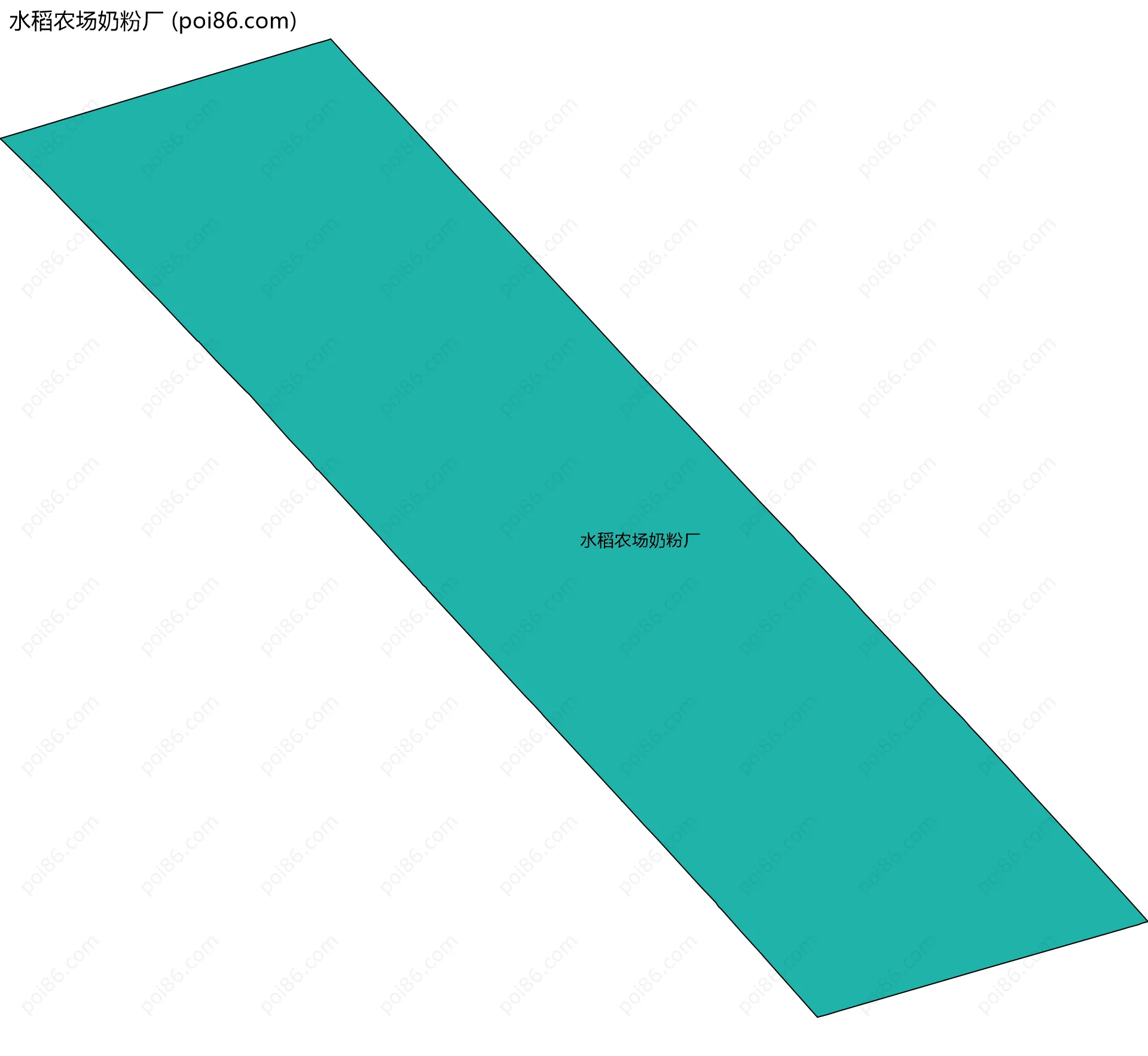 水稻农场奶粉厂边界地图