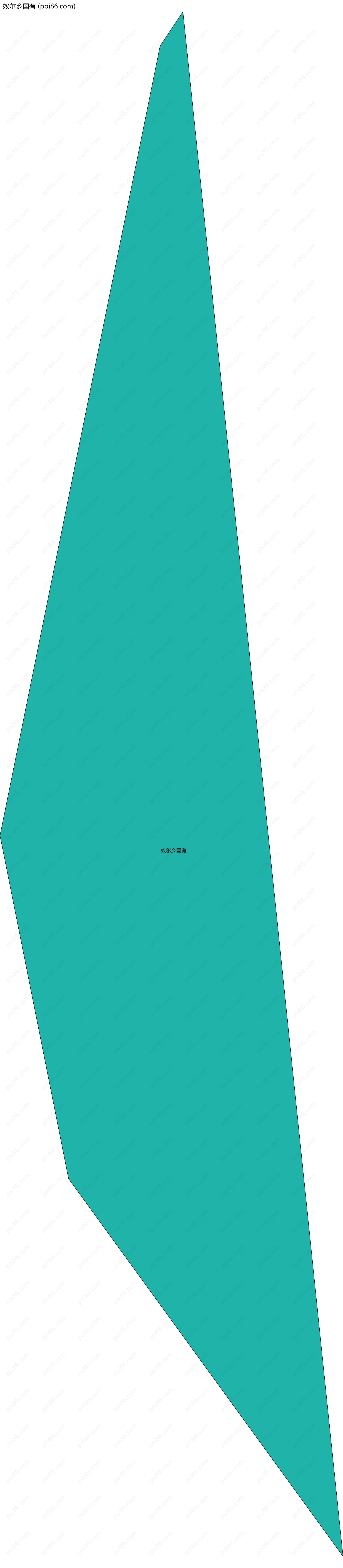 奴尔乡国有边界地图