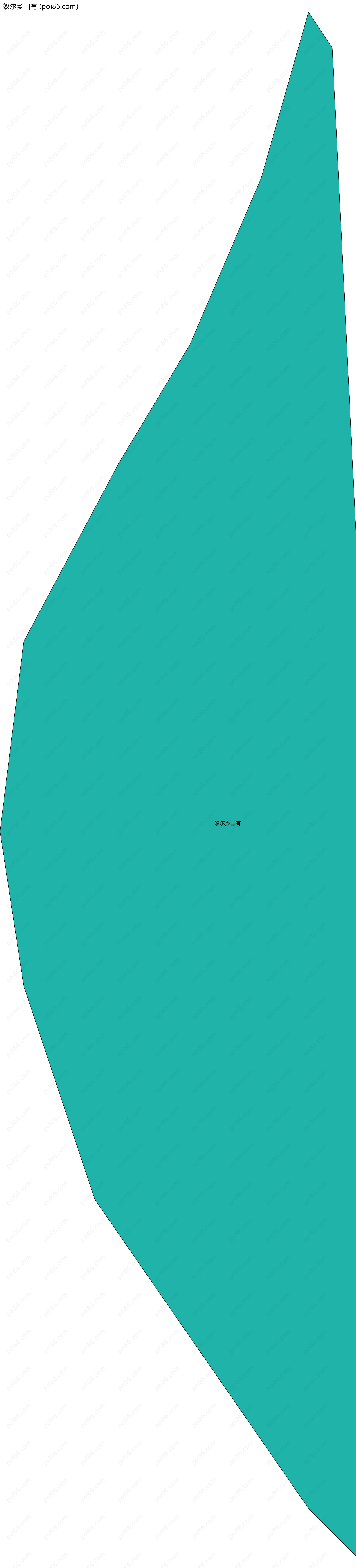 奴尔乡国有边界地图