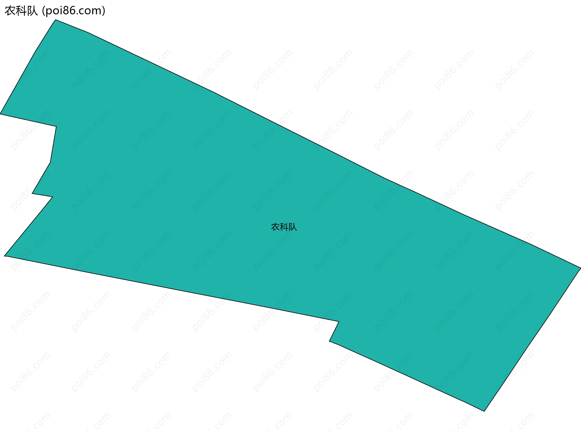 农科队边界地图