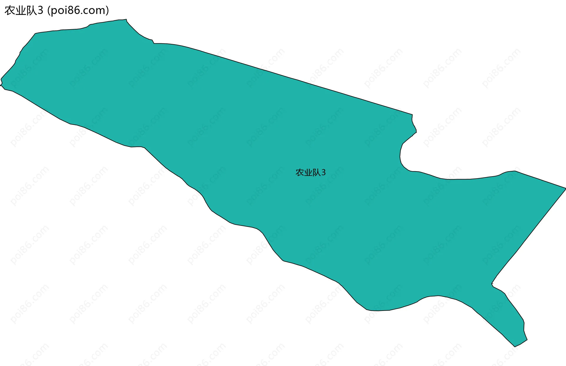 农业队3边界地图