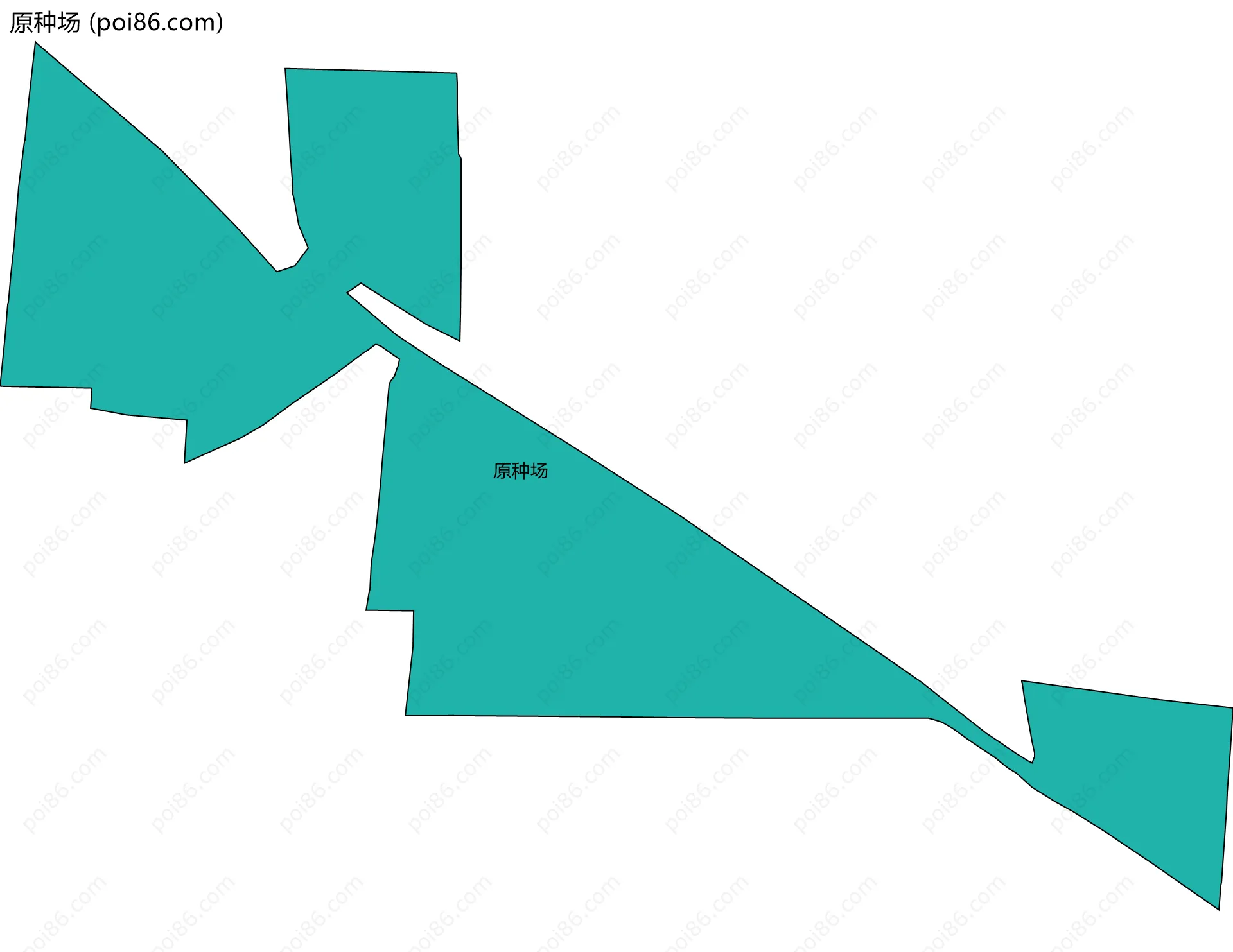 原种场边界地图