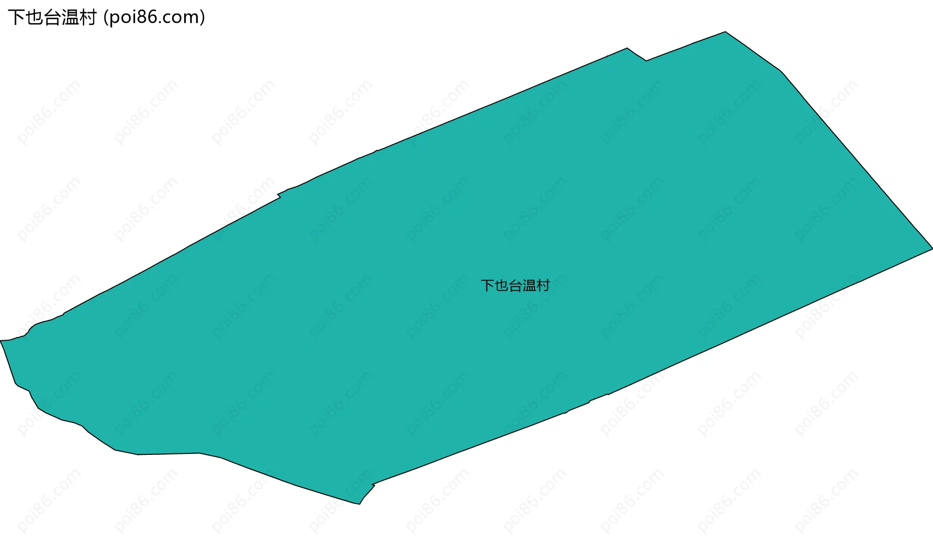 下也台温村边界地图
