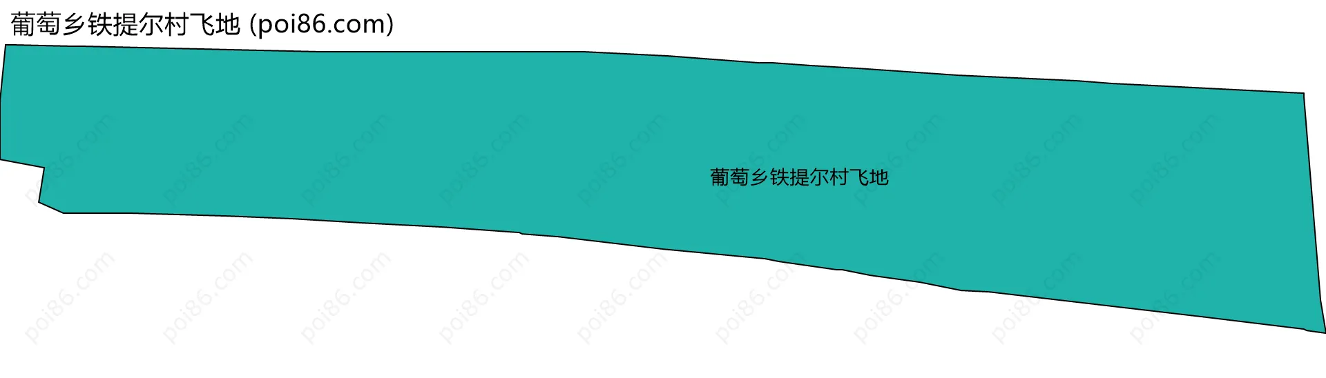 葡萄乡铁提尔村飞地边界地图