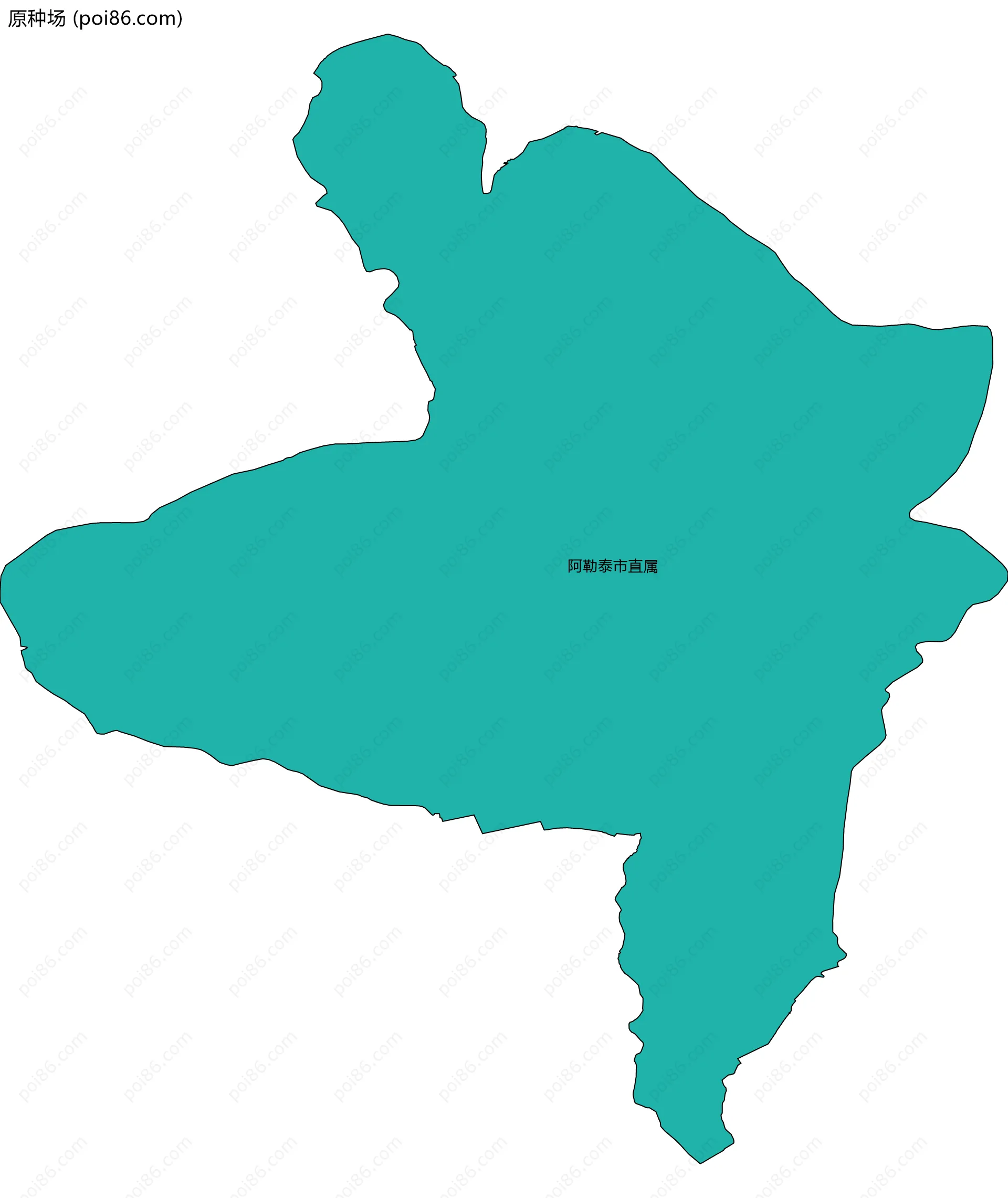 原种场边界地图(五级行政区划)