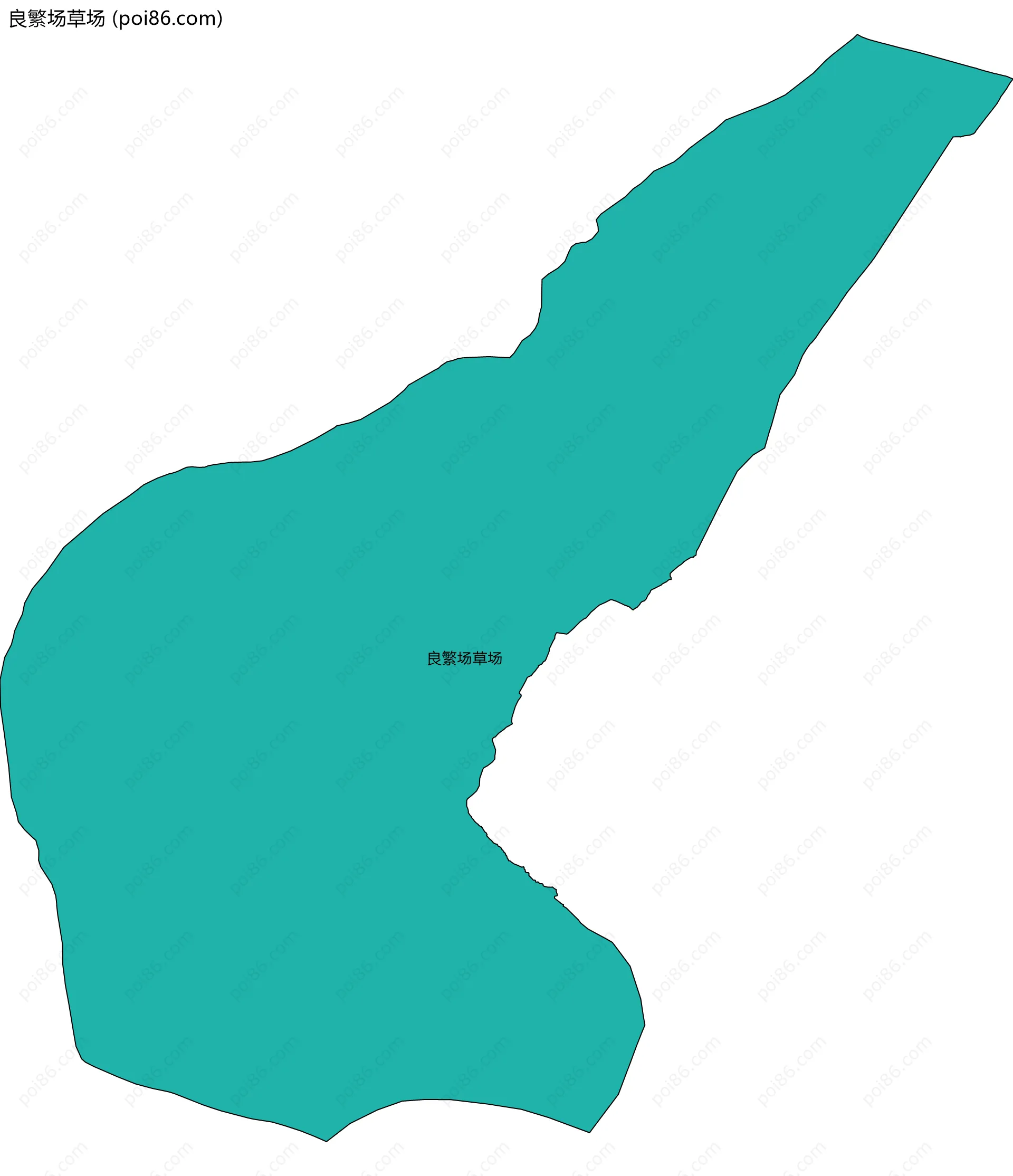 良繁场草场边界地图